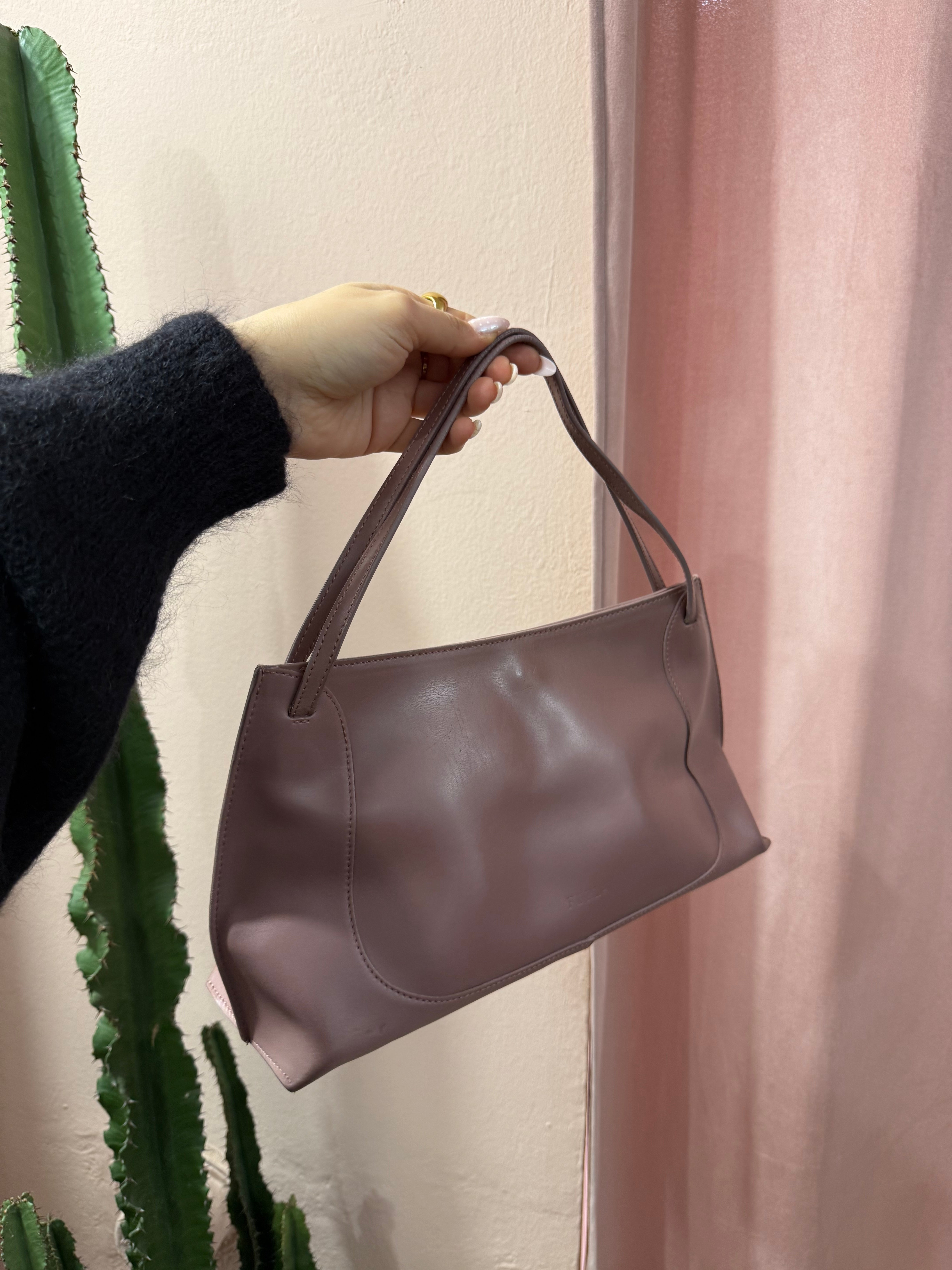 Borsa Furla in pelle rosa antico