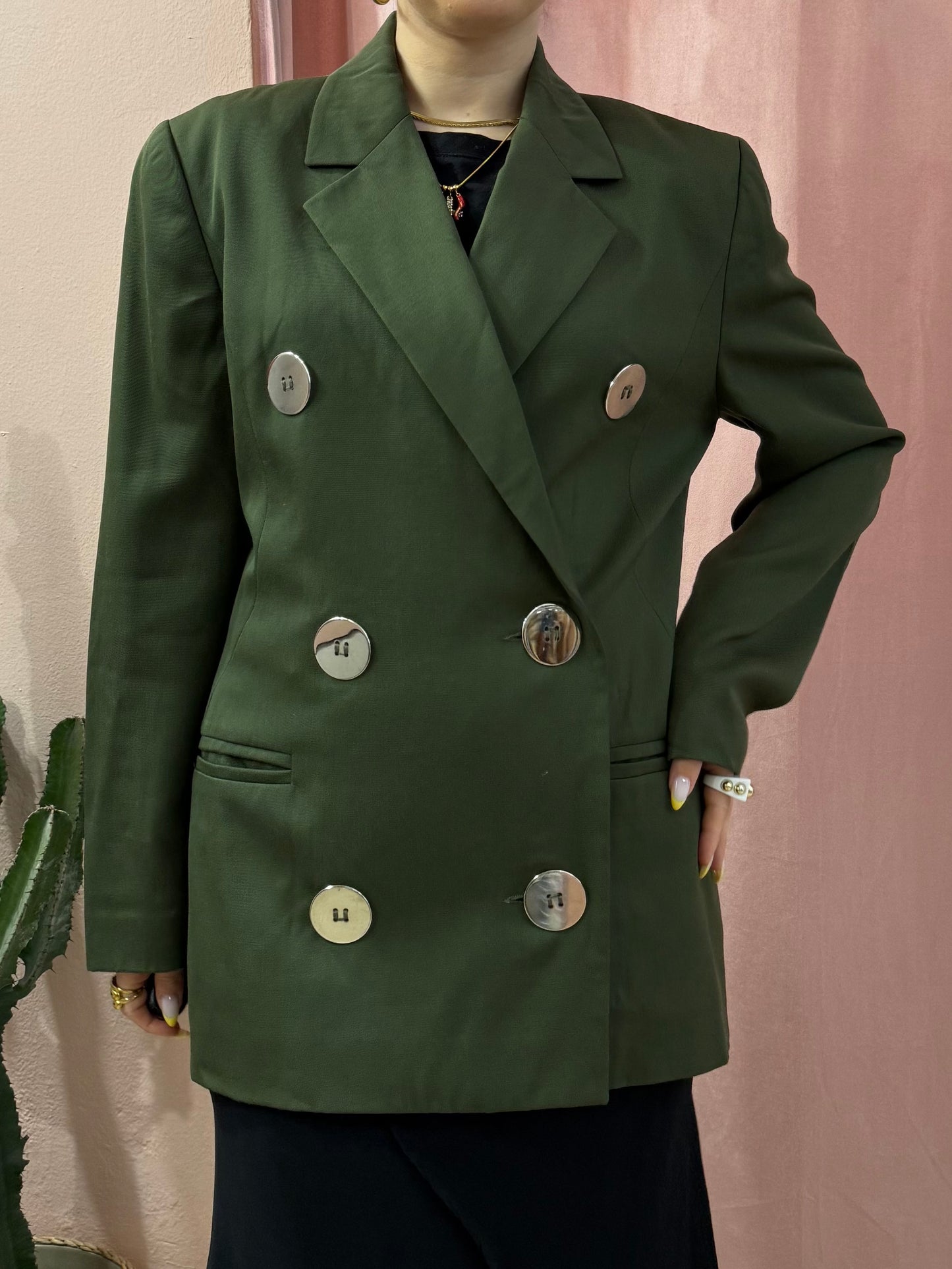 Blazer vintage bottoni maxi