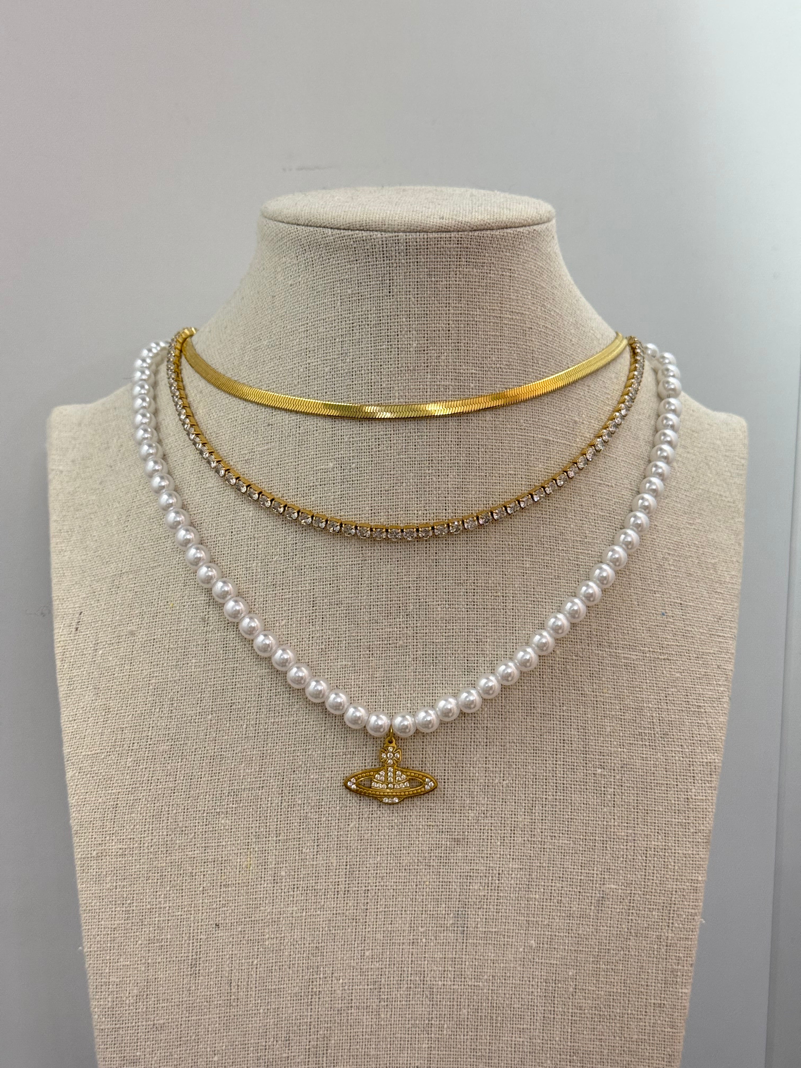 Collana con perle “Vivienne”