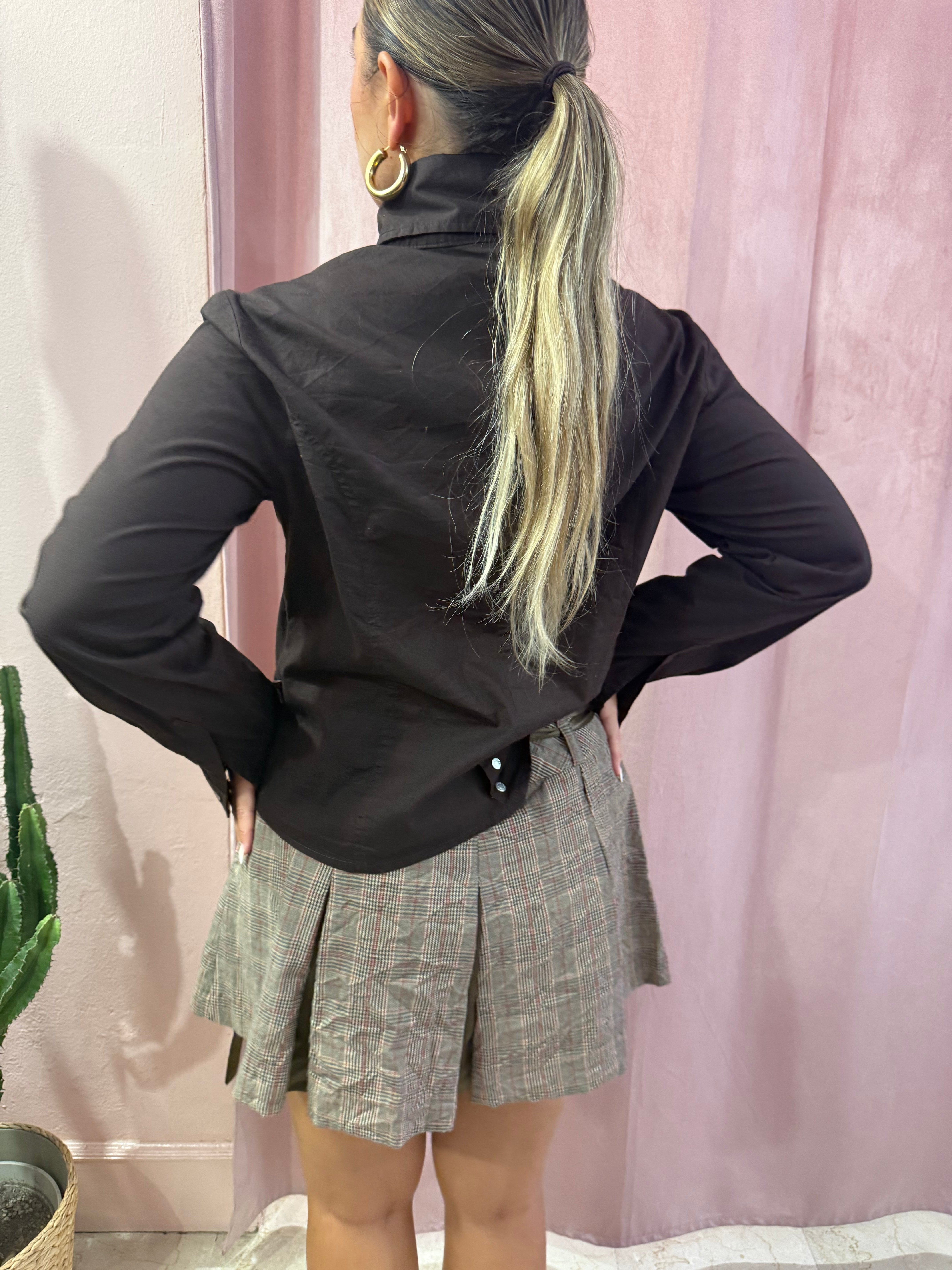Camicia 00s cioccolato