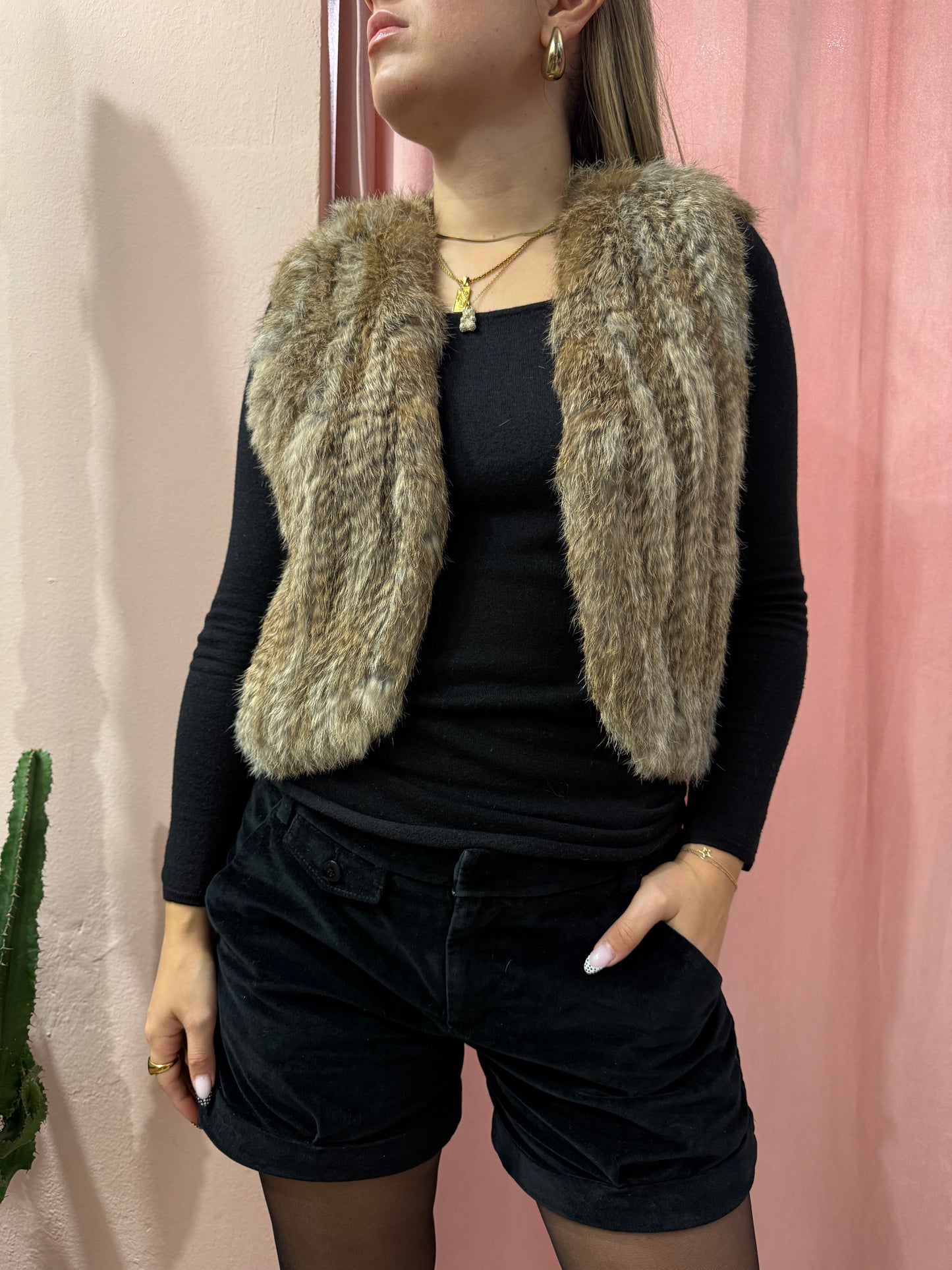 Gilet in lapin