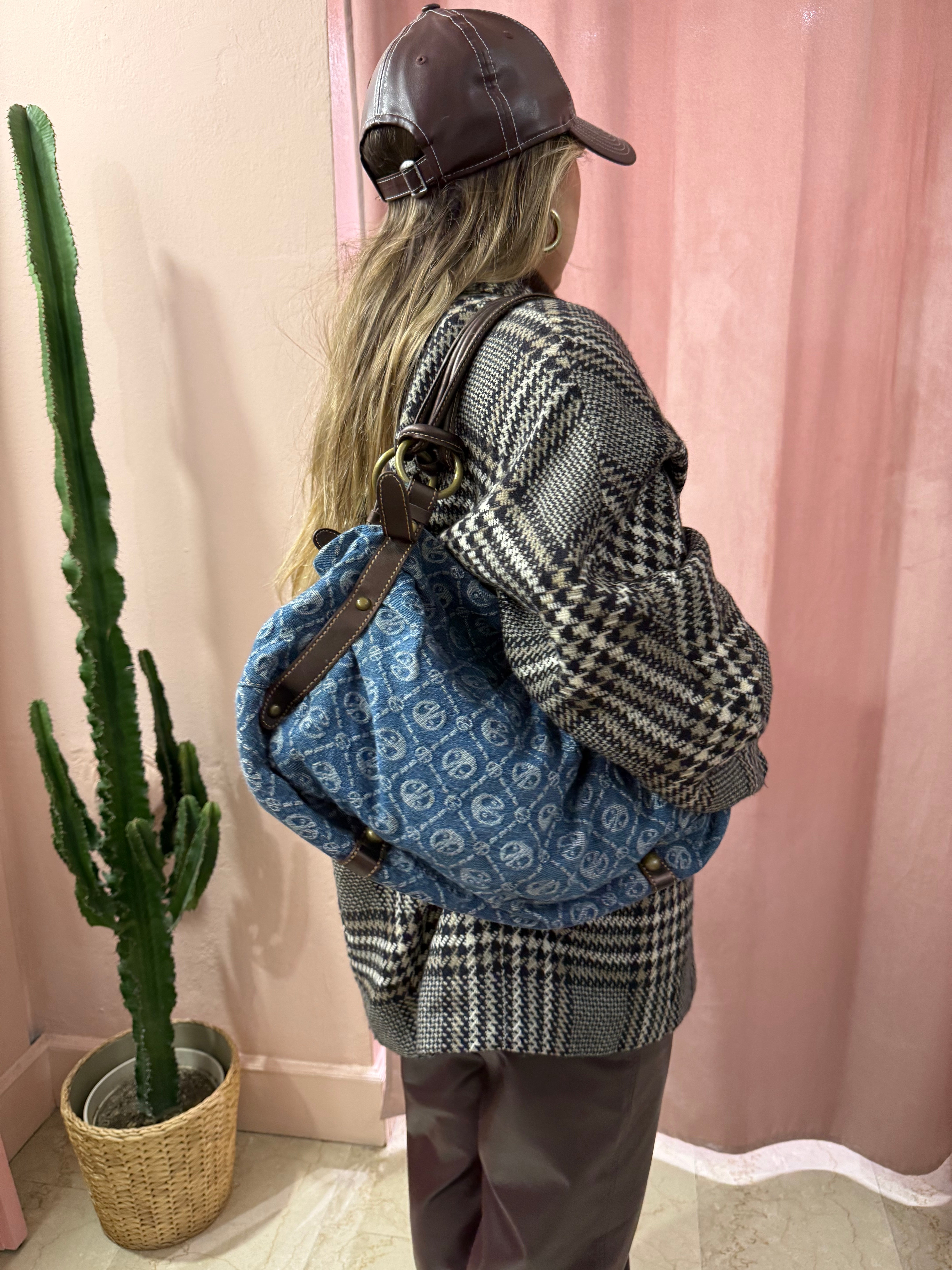 Borsa Coccinelle in denim anni 2000