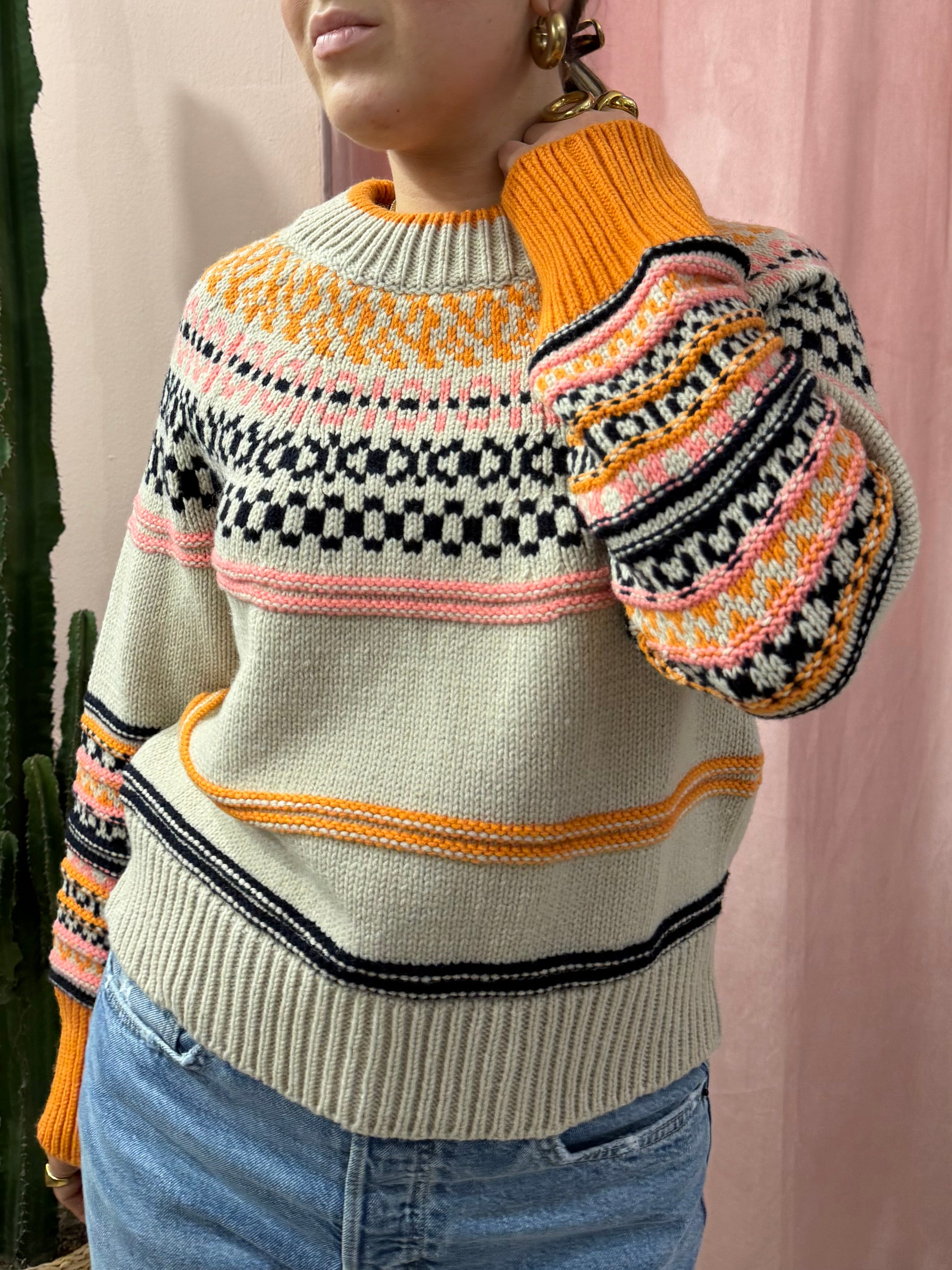 Maglione Max&co. trama jacquard