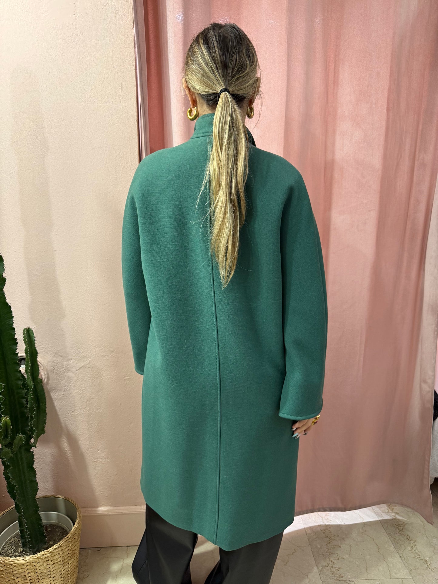 Cappotto vintage verde