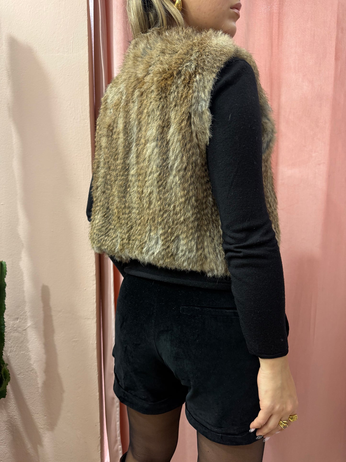 Gilet in lapin
