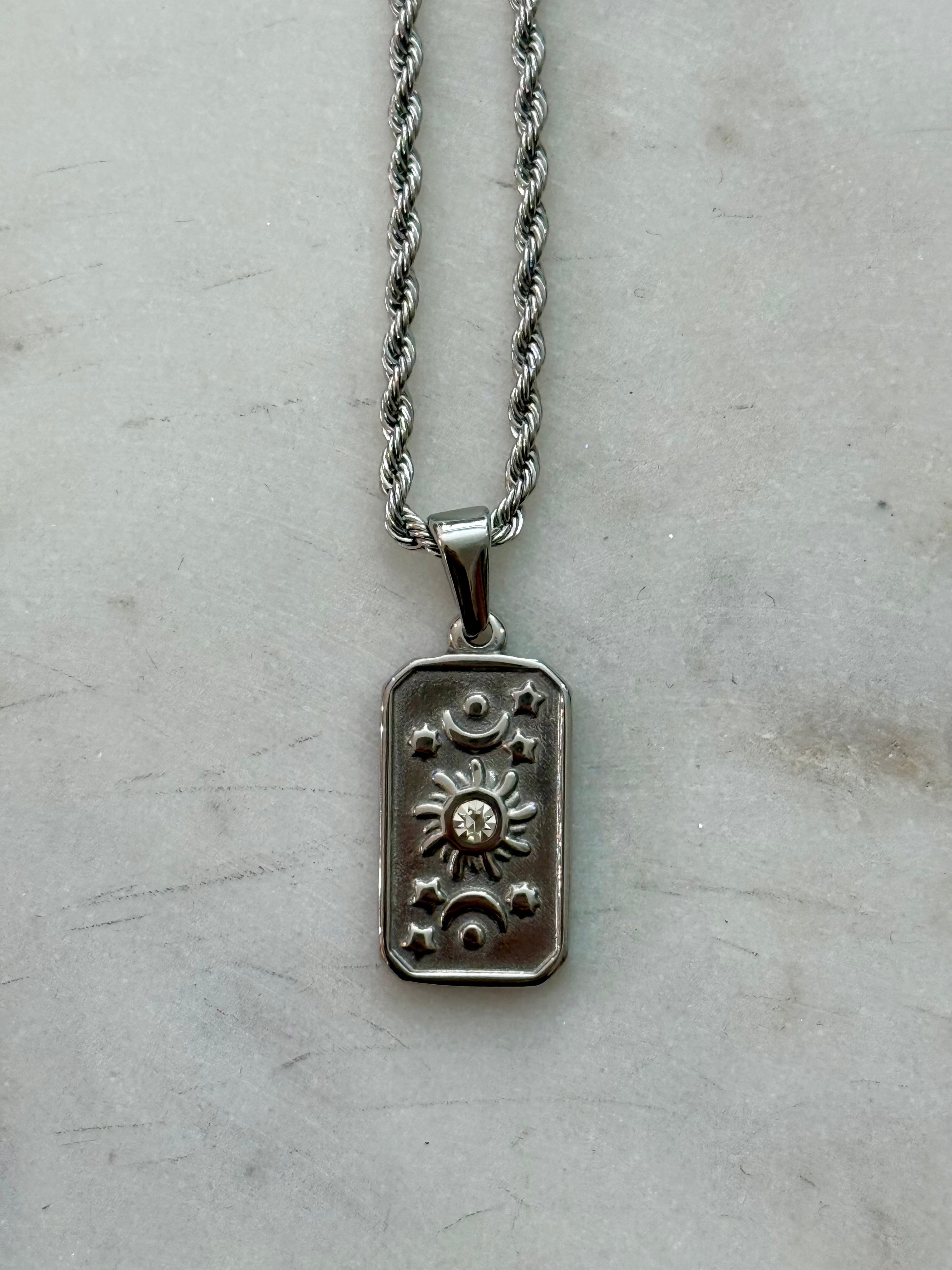 Collana tarocchi silver
