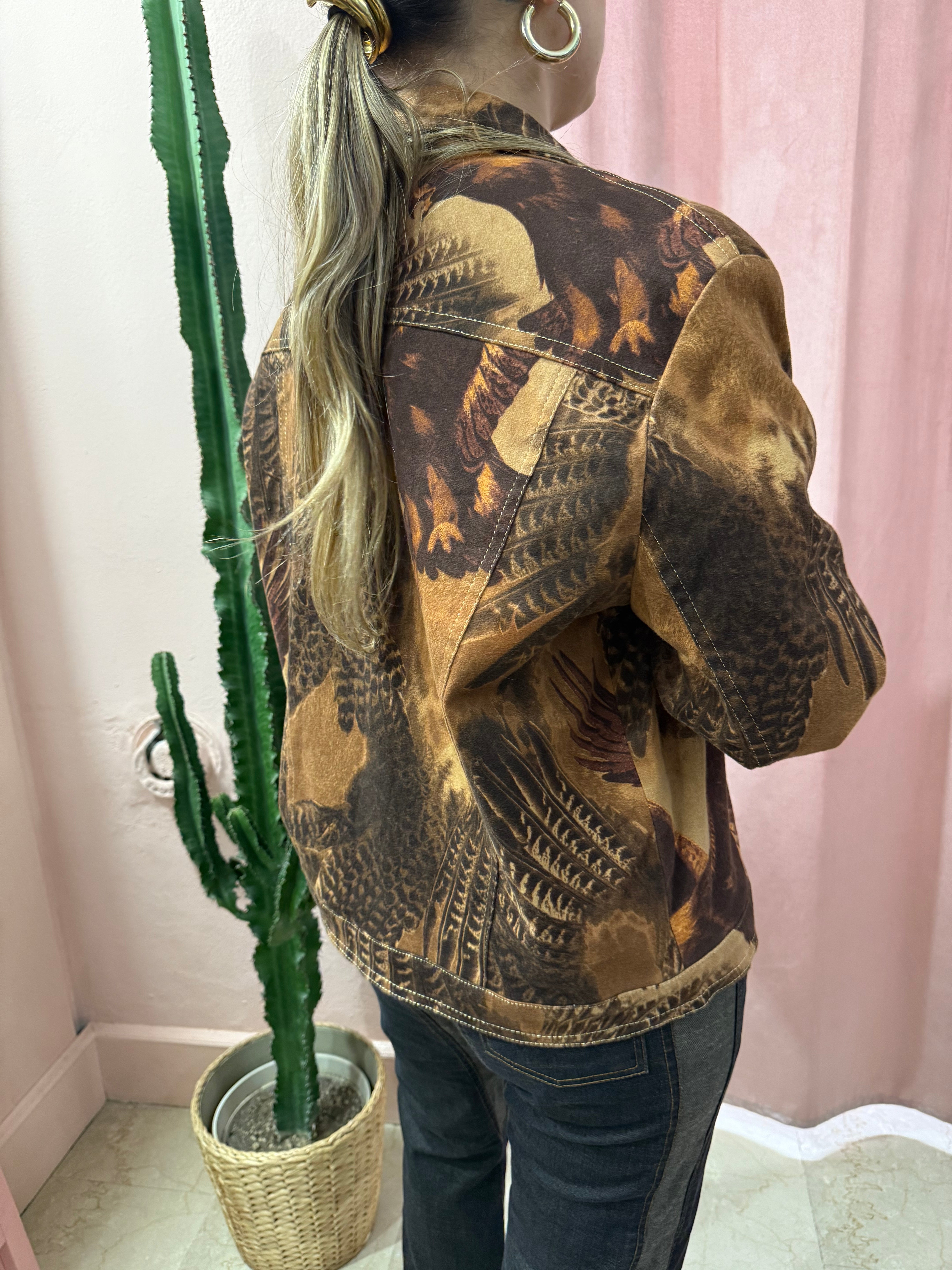 Giacca vintage ricamata