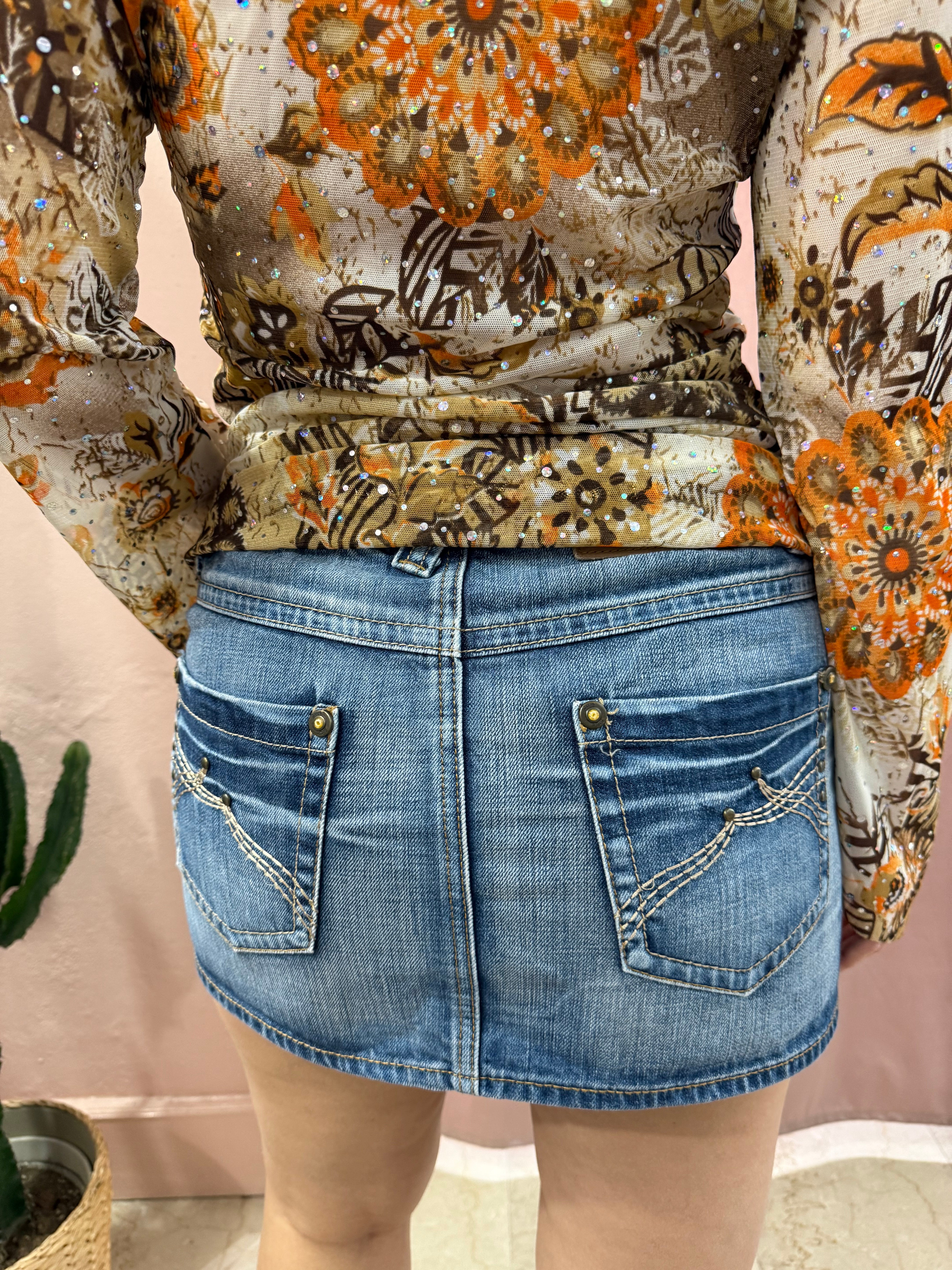 Mini gonna denim Extyn 00s