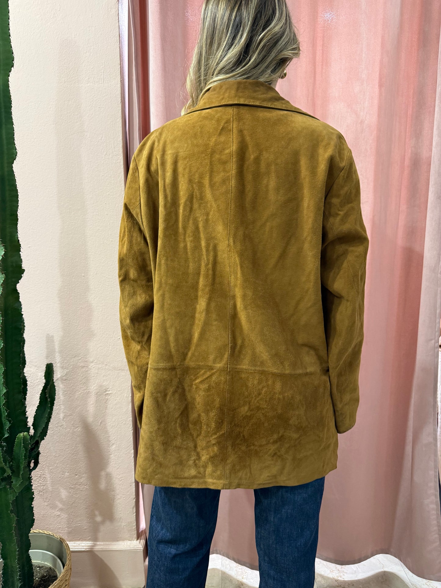 Giacca scamosciata Conbipel