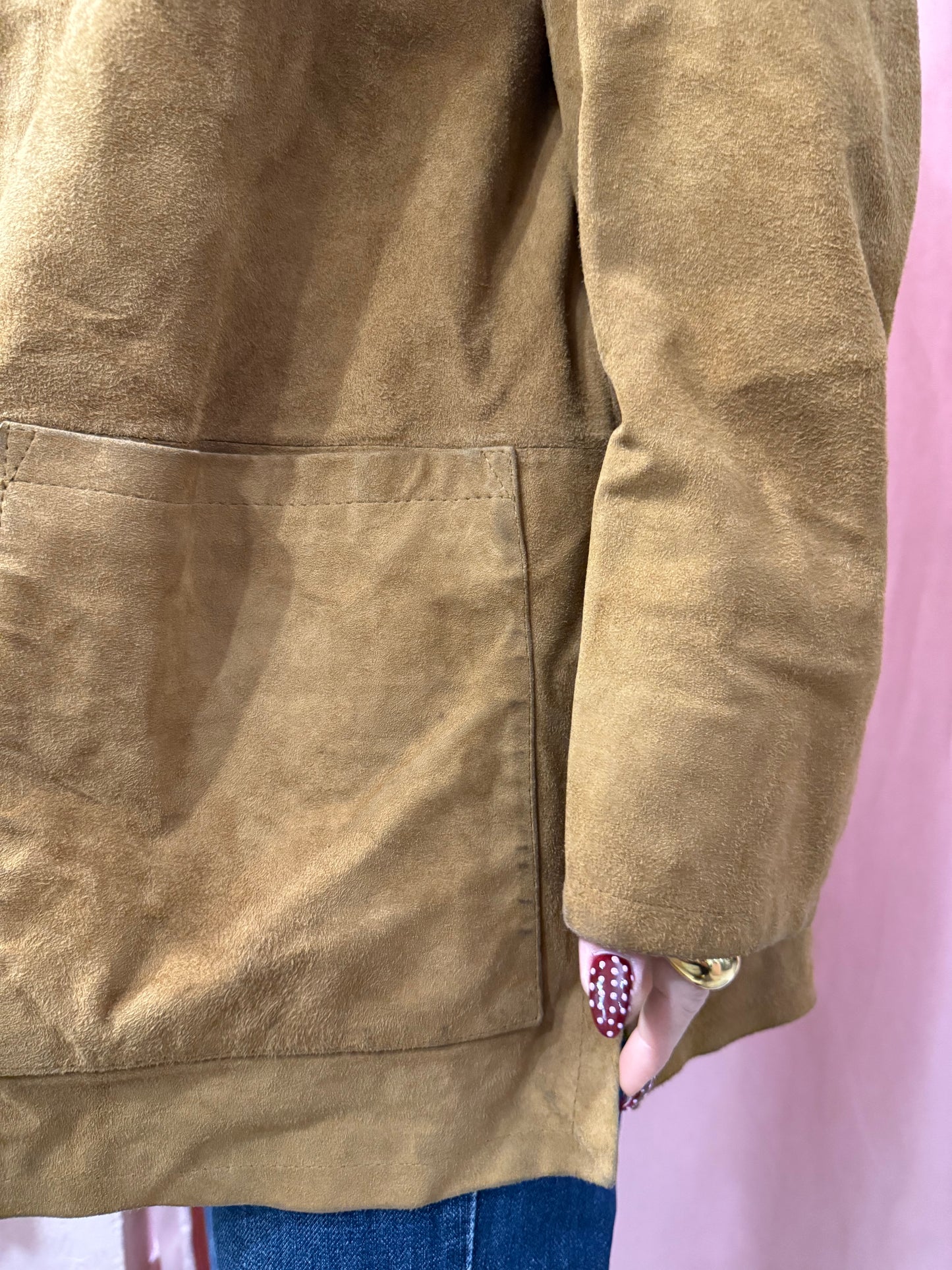 Giacca scamosciata Conbipel