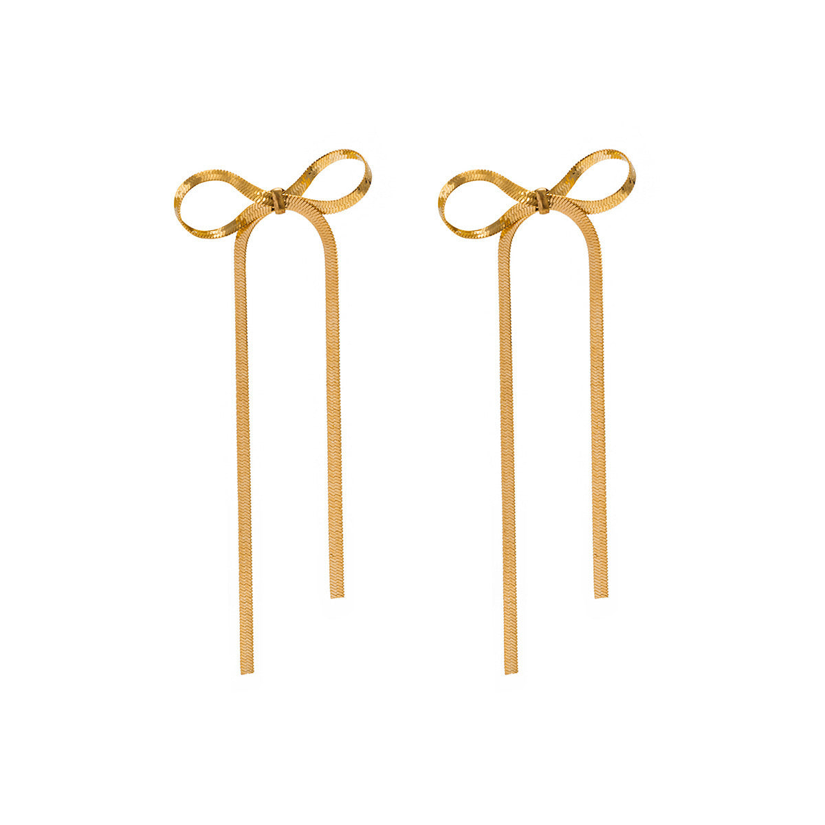 Orecchini “Fiocco” gold/ silver - Bestseller