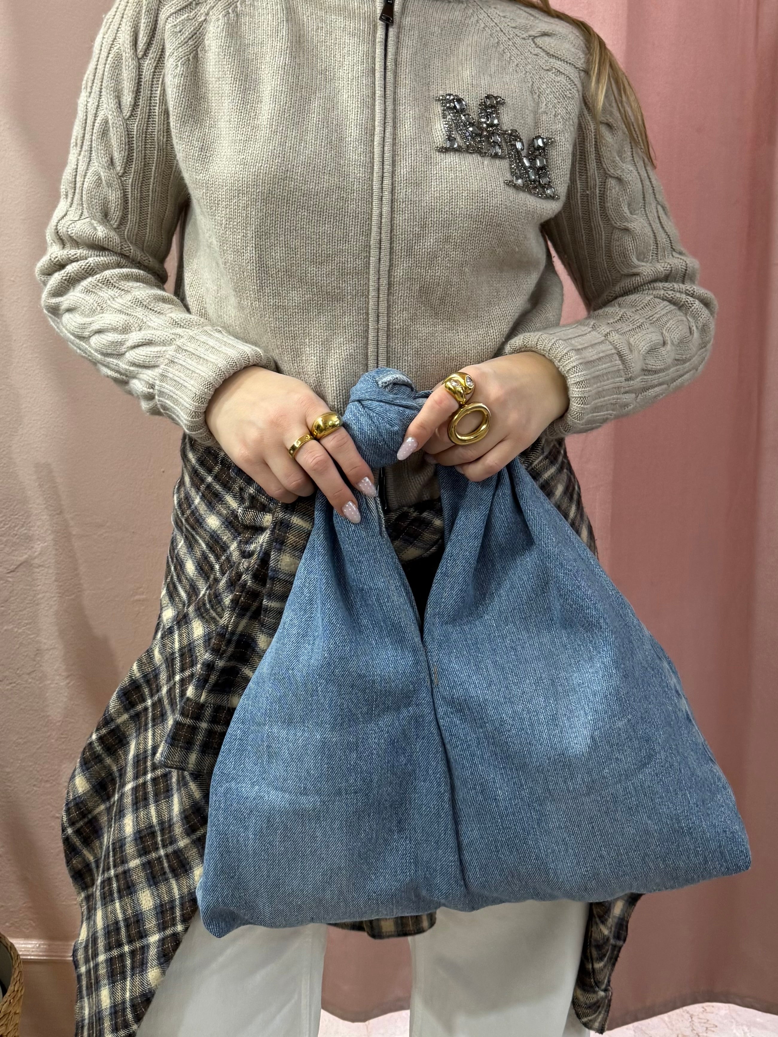 Borsa Levis upcycling nodo