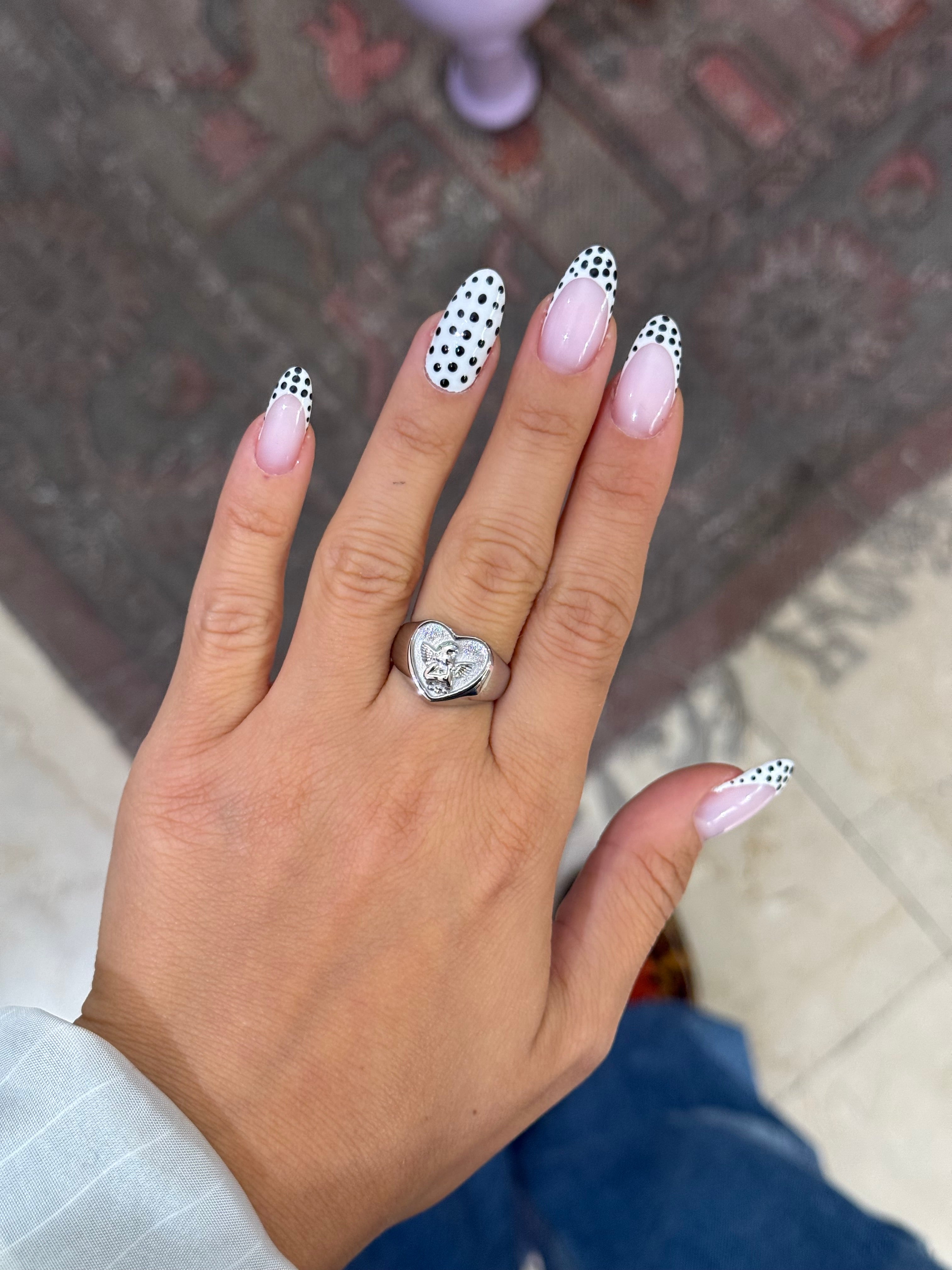 Anello “Heart” gold/silver