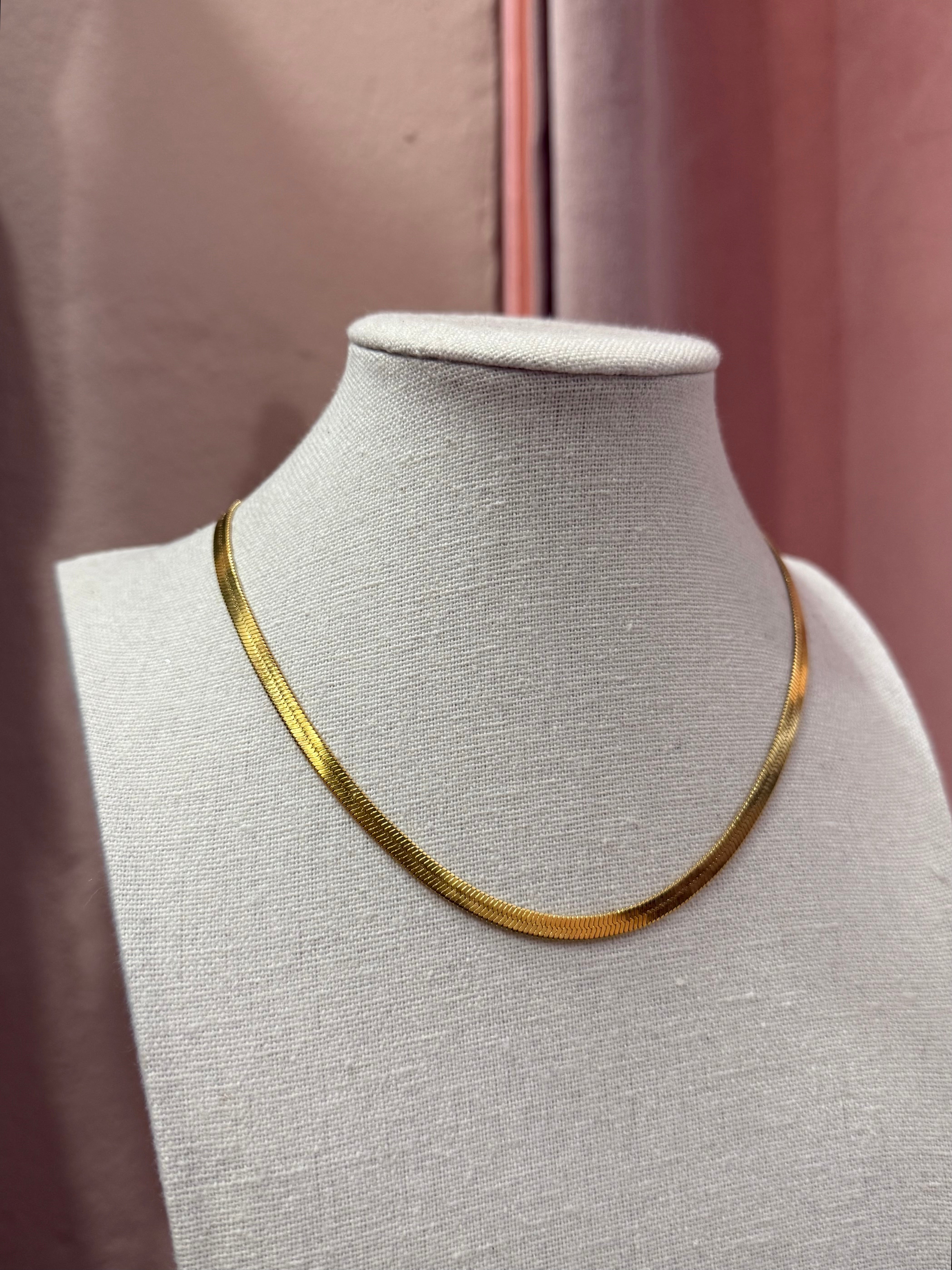 Collana snake gold/ silver