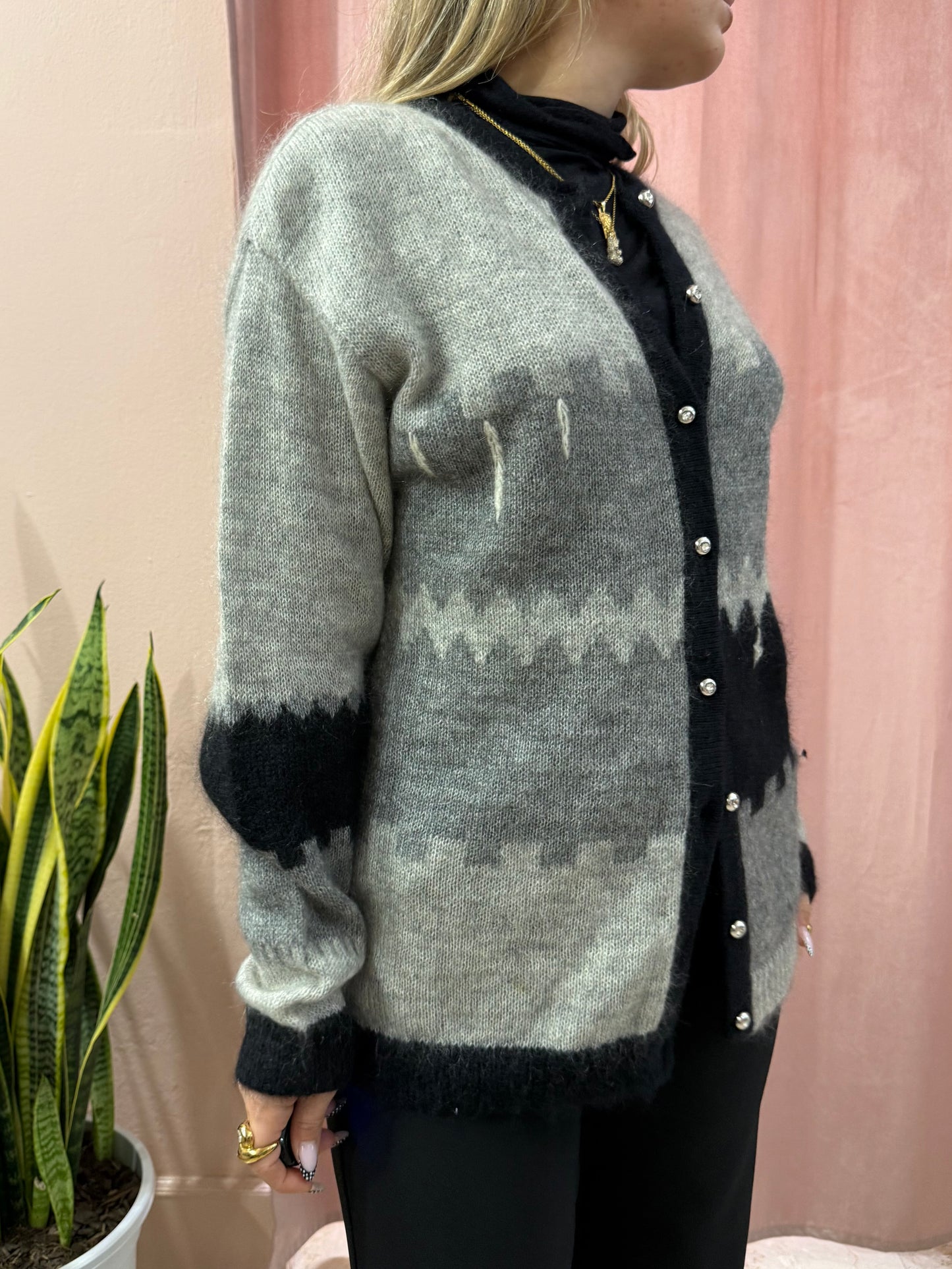 Maglione in kid mohair