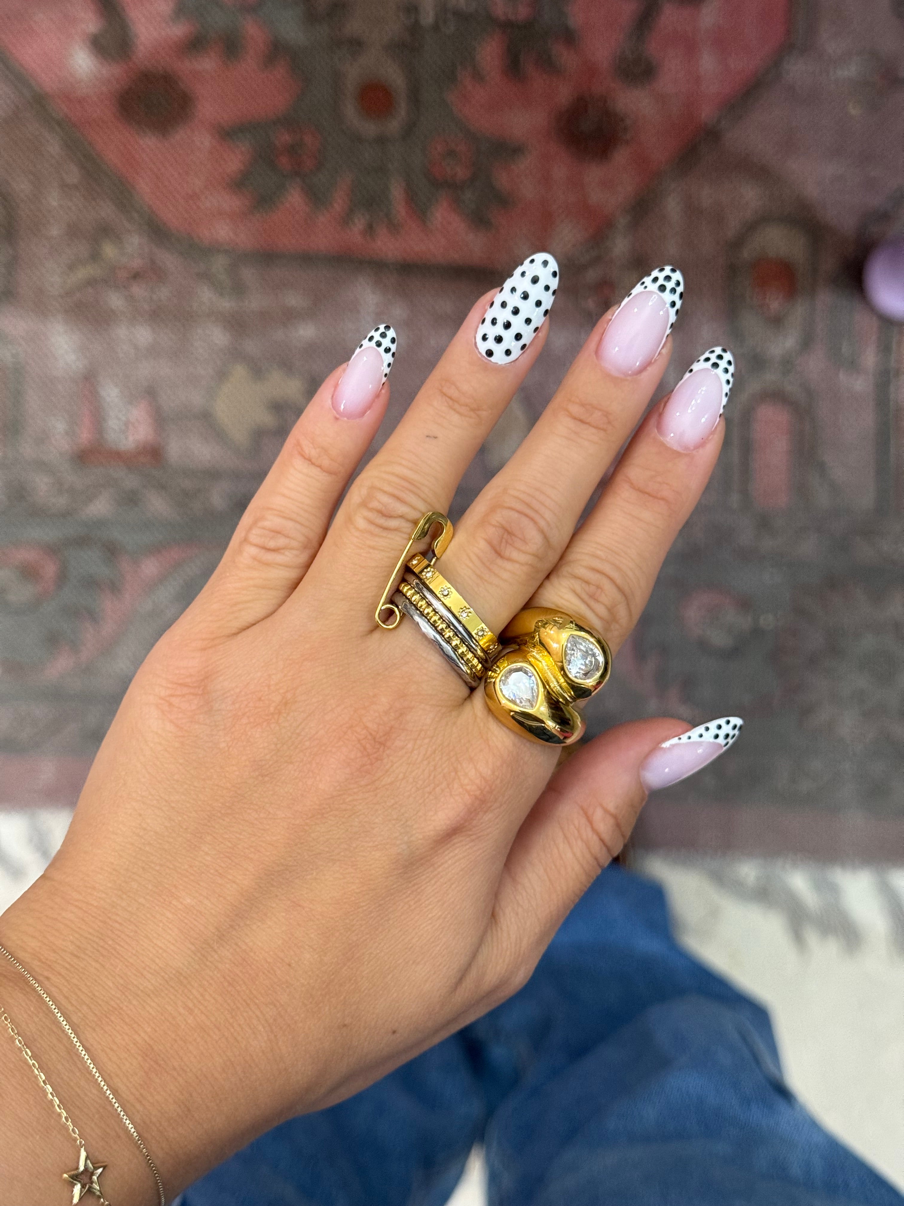 Anello “Iconic” gold/silver