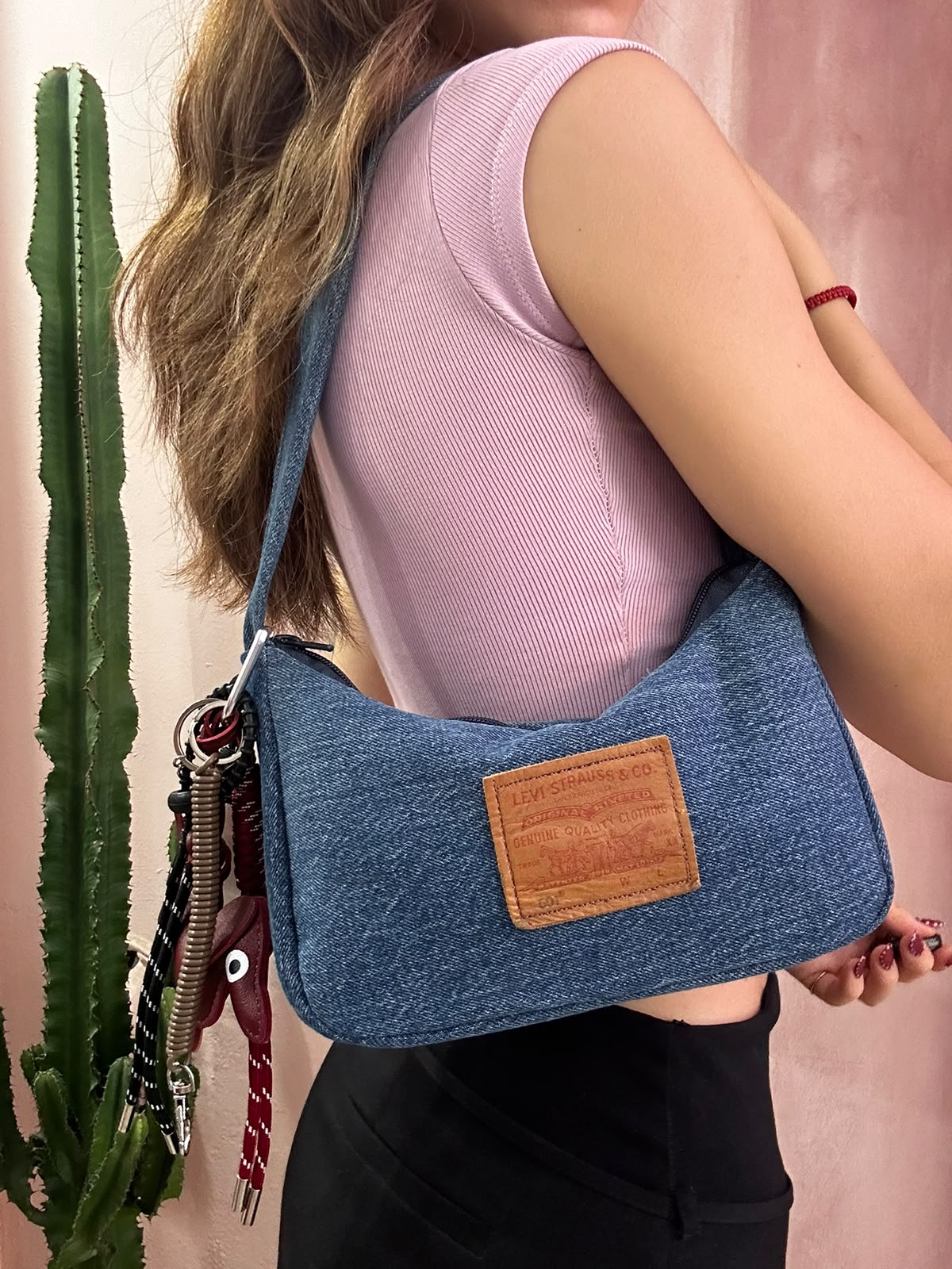 Borsa Levis upcycling denim