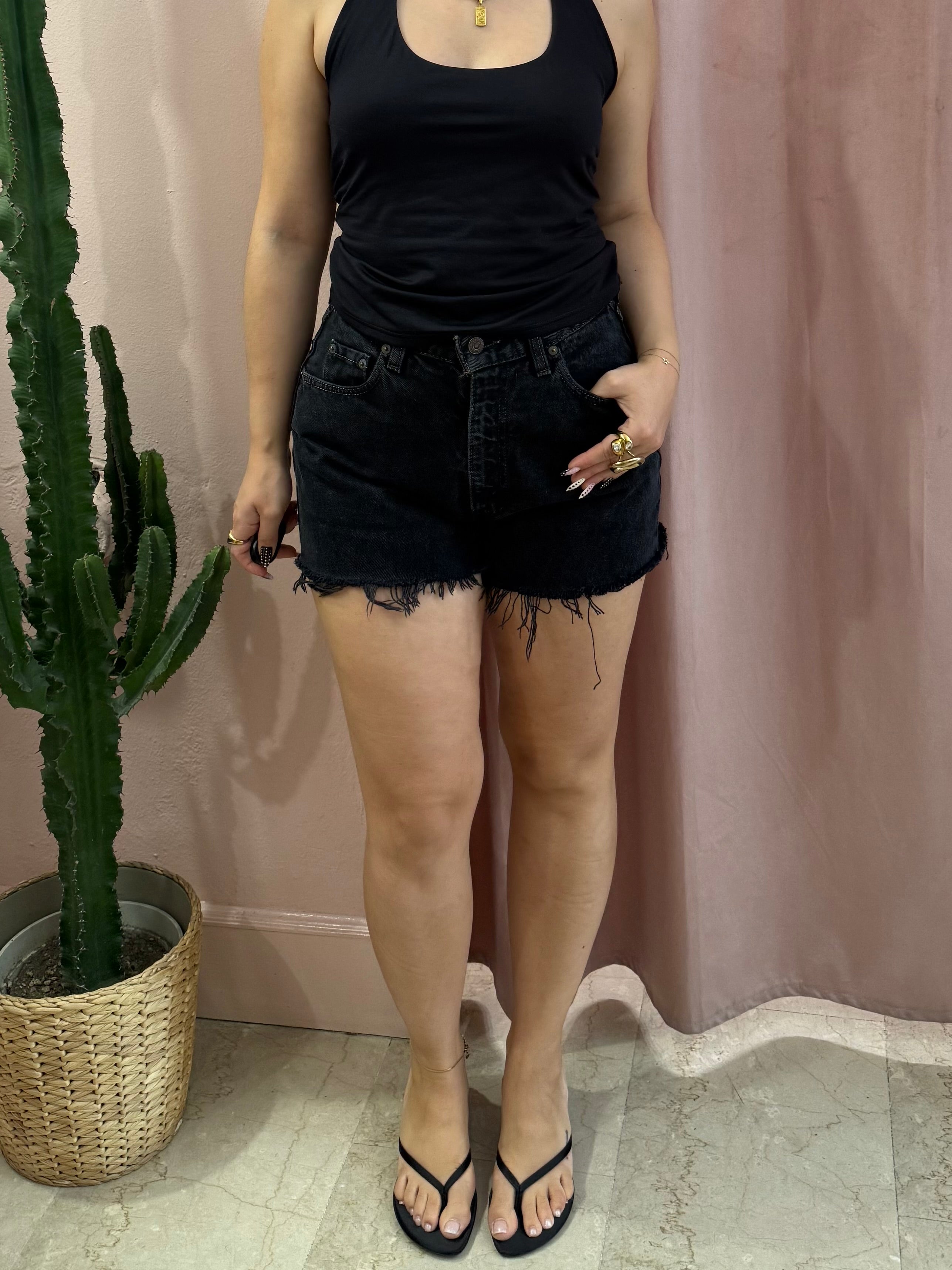 Shorts Levis vintage neri