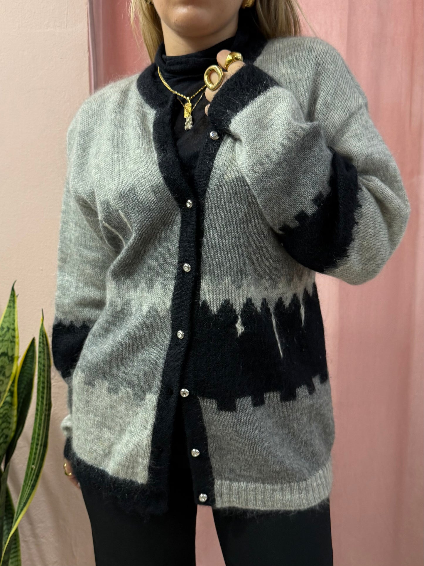 Maglione in kid mohair
