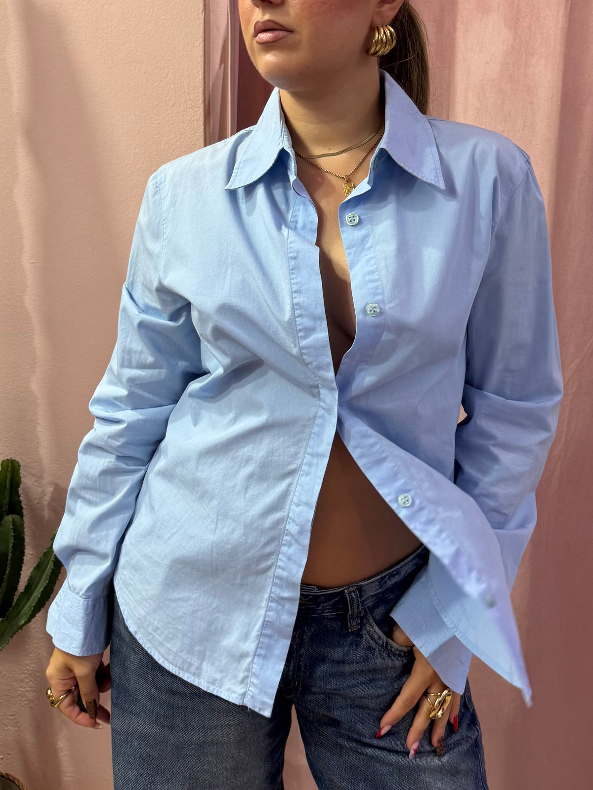 Camicia Max&co. azzurra
