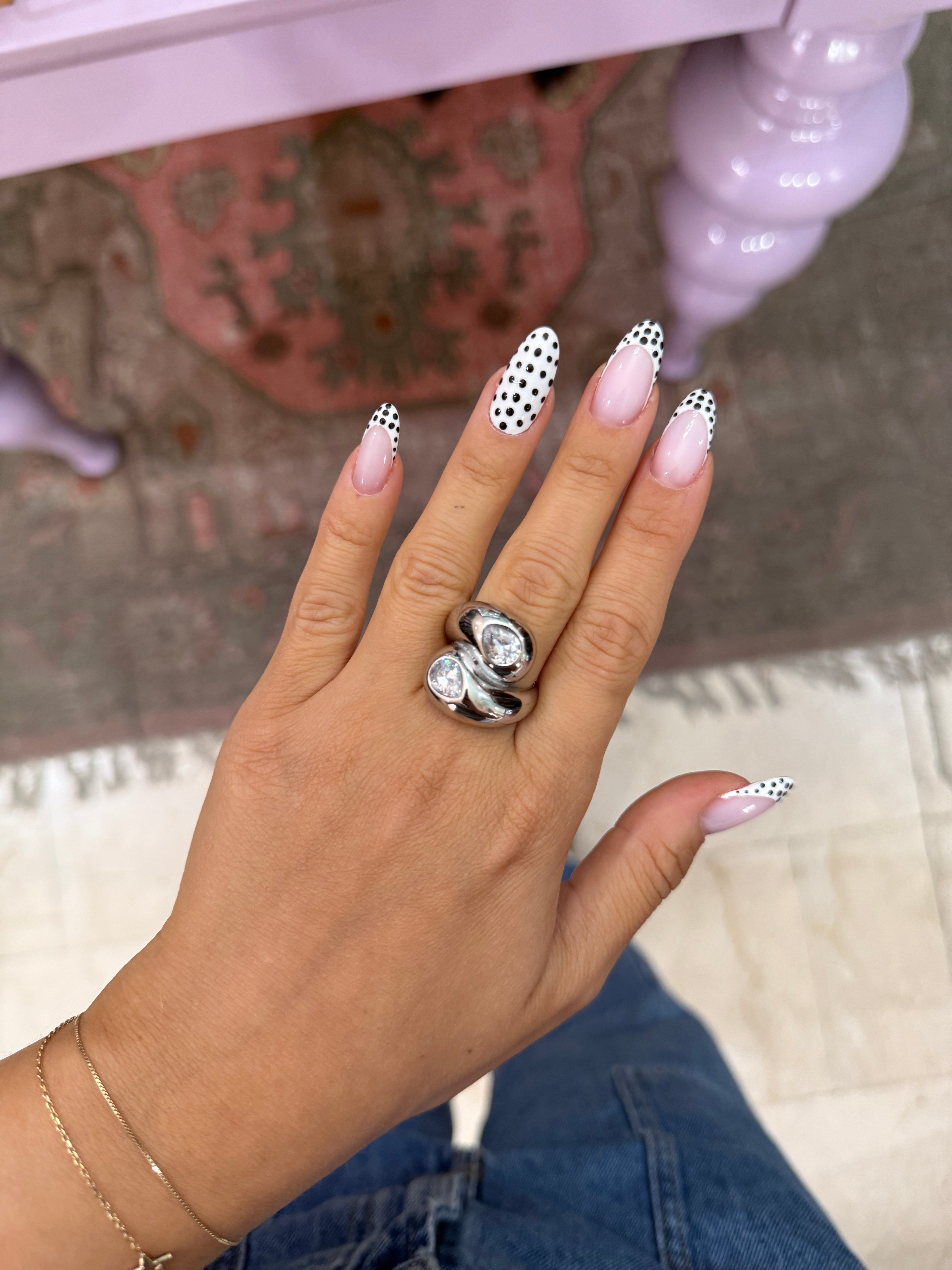 Anello “Iconic” gold/silver