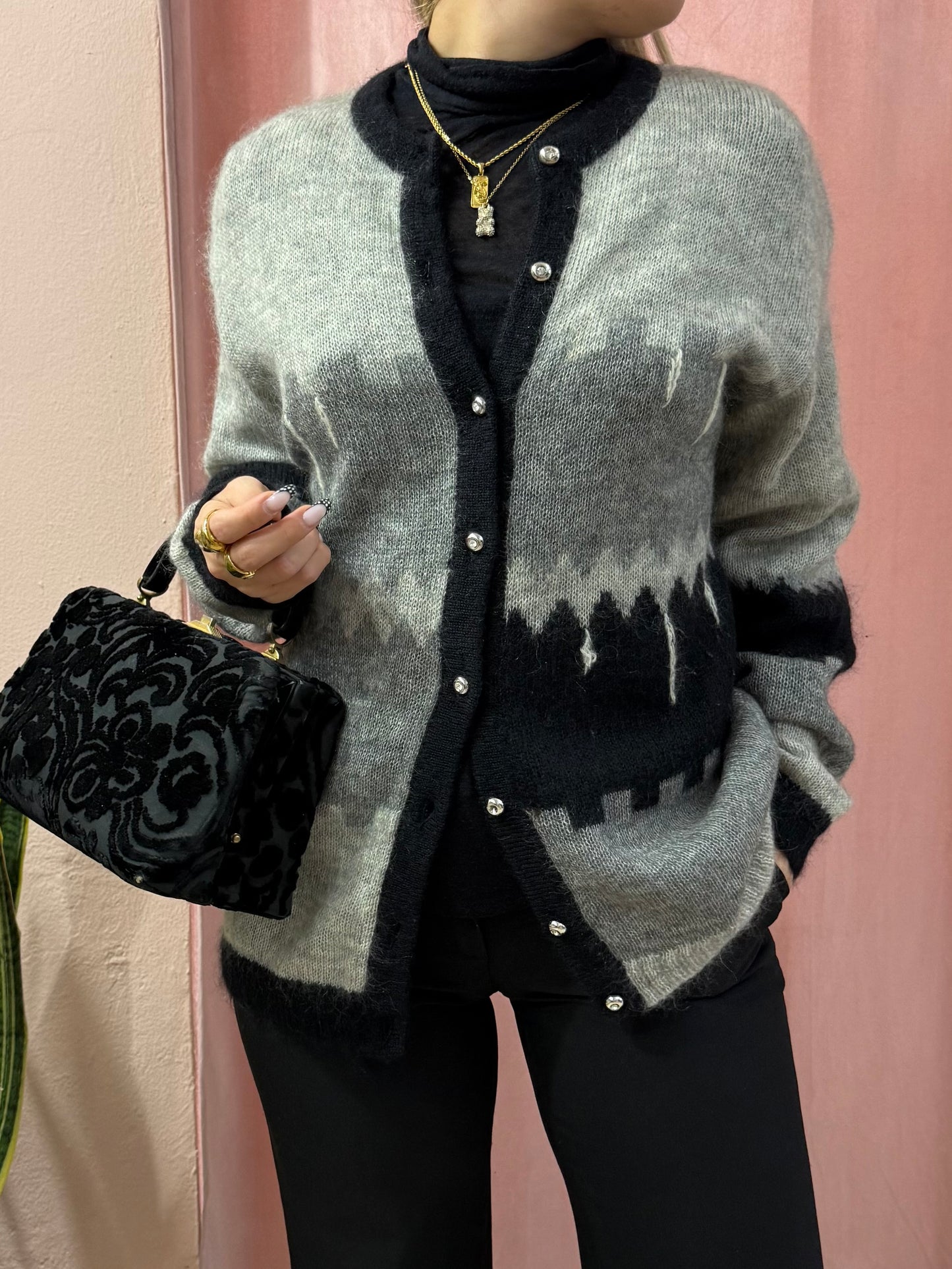 Maglione in kid mohair