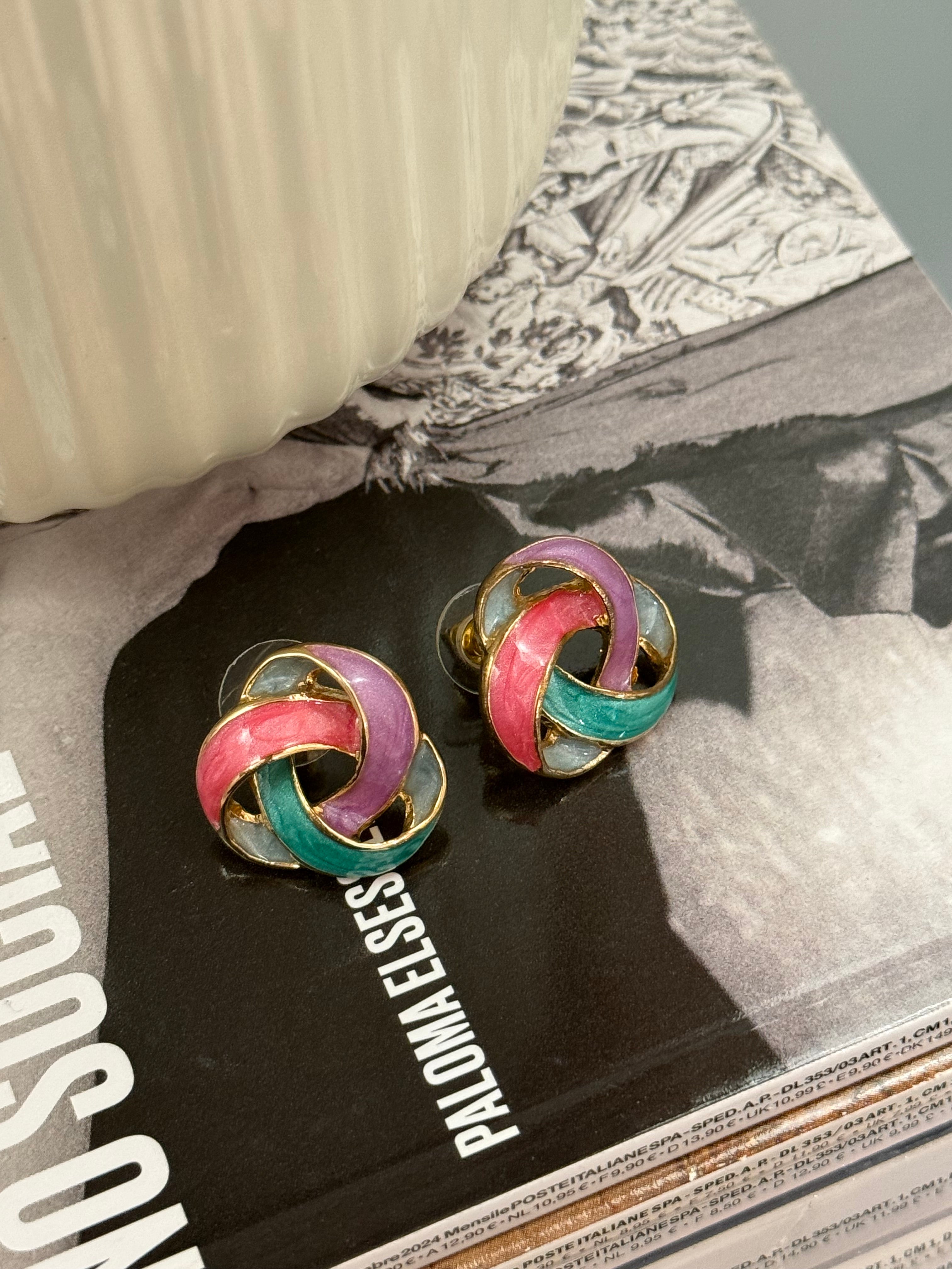 Orecchini intrecciati| solo online