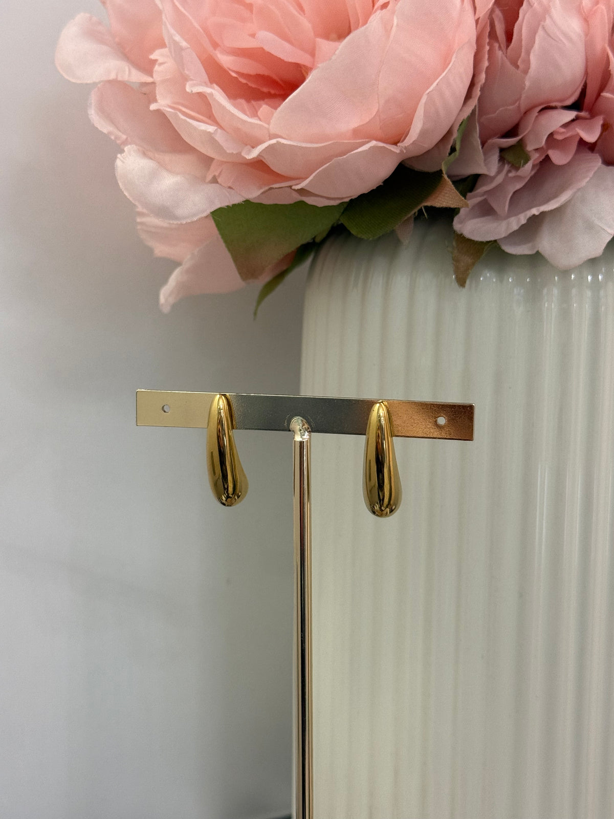 orecchini goccia slim| gold e silver