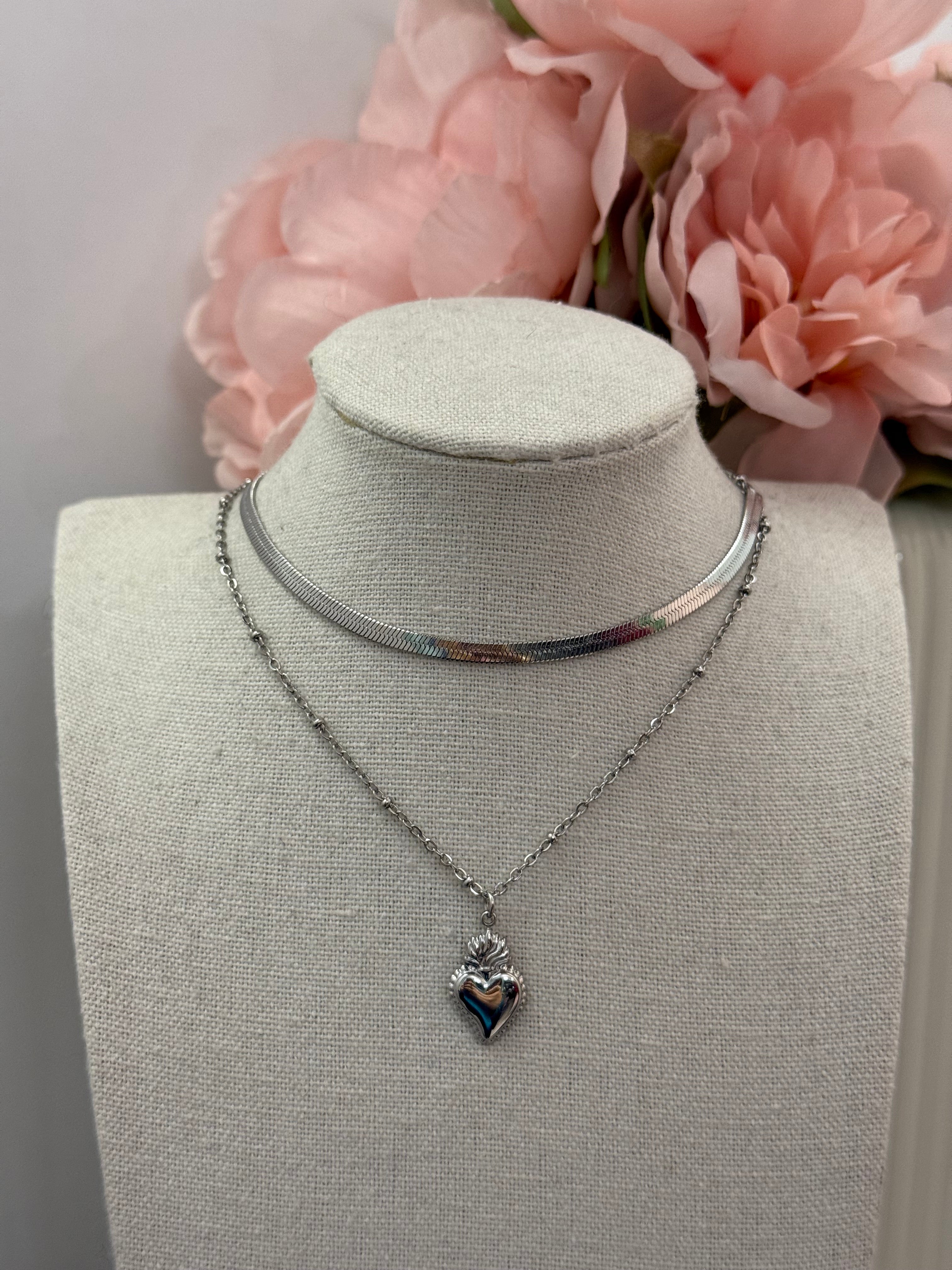 Collana Cuore Sacro