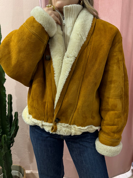 Montone crop cammello