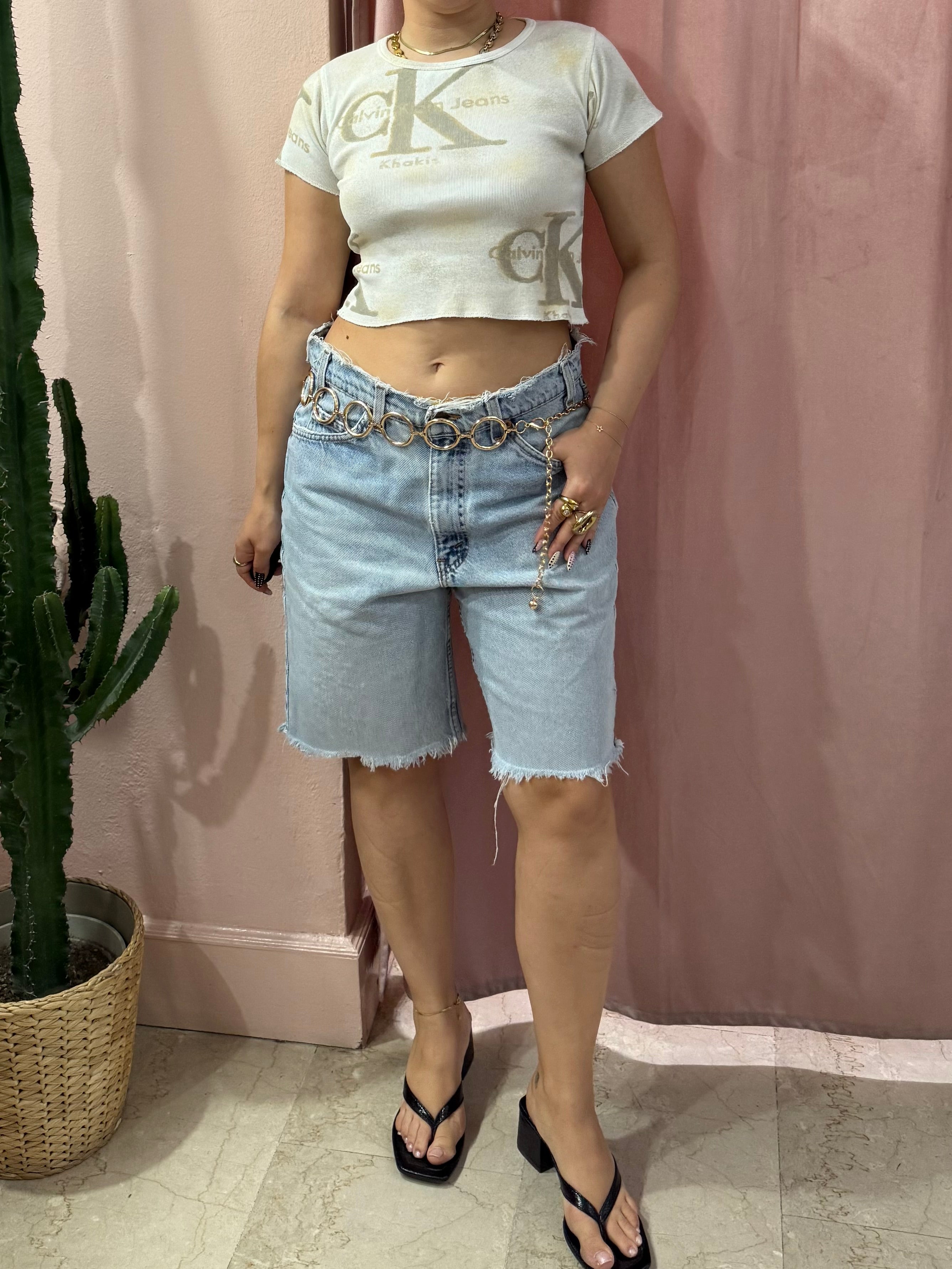 Bermuda Levis vintage chiaro