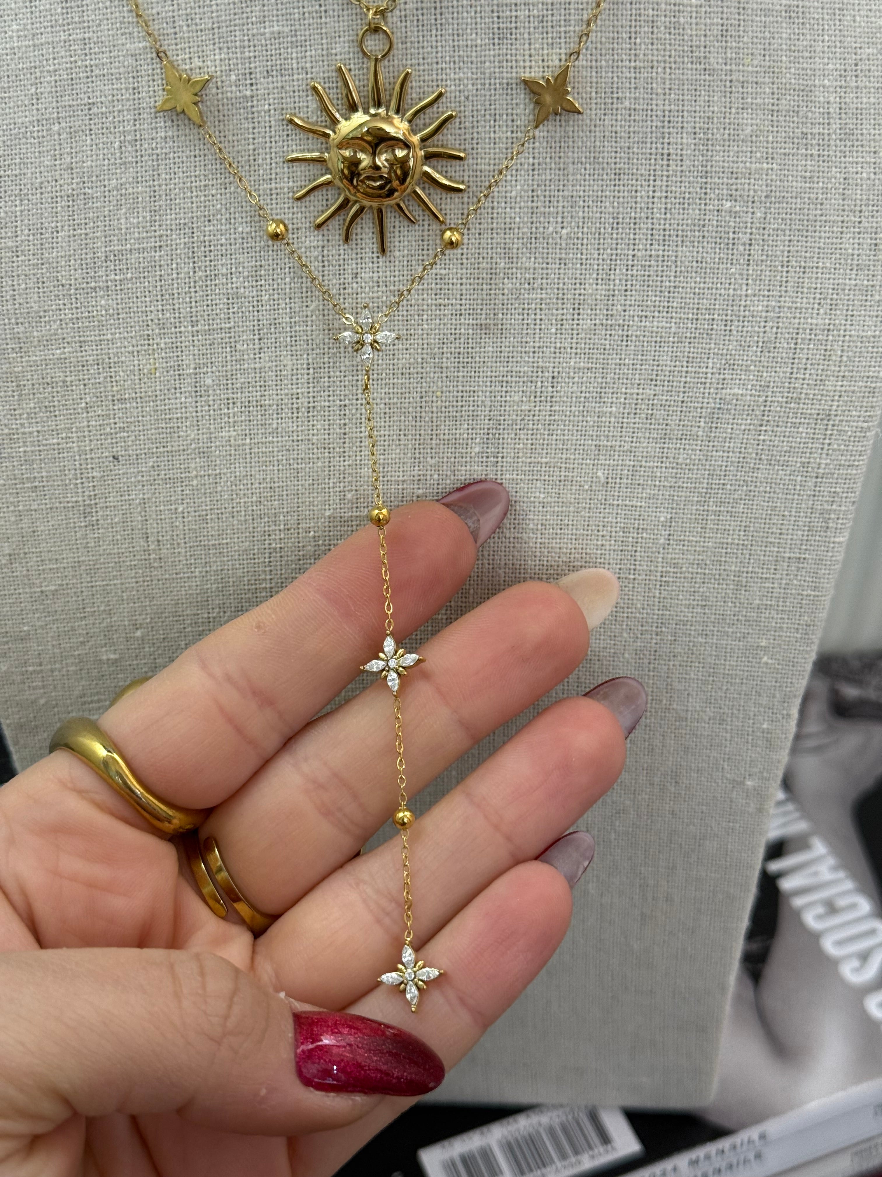 Collana lunga “Cometa”