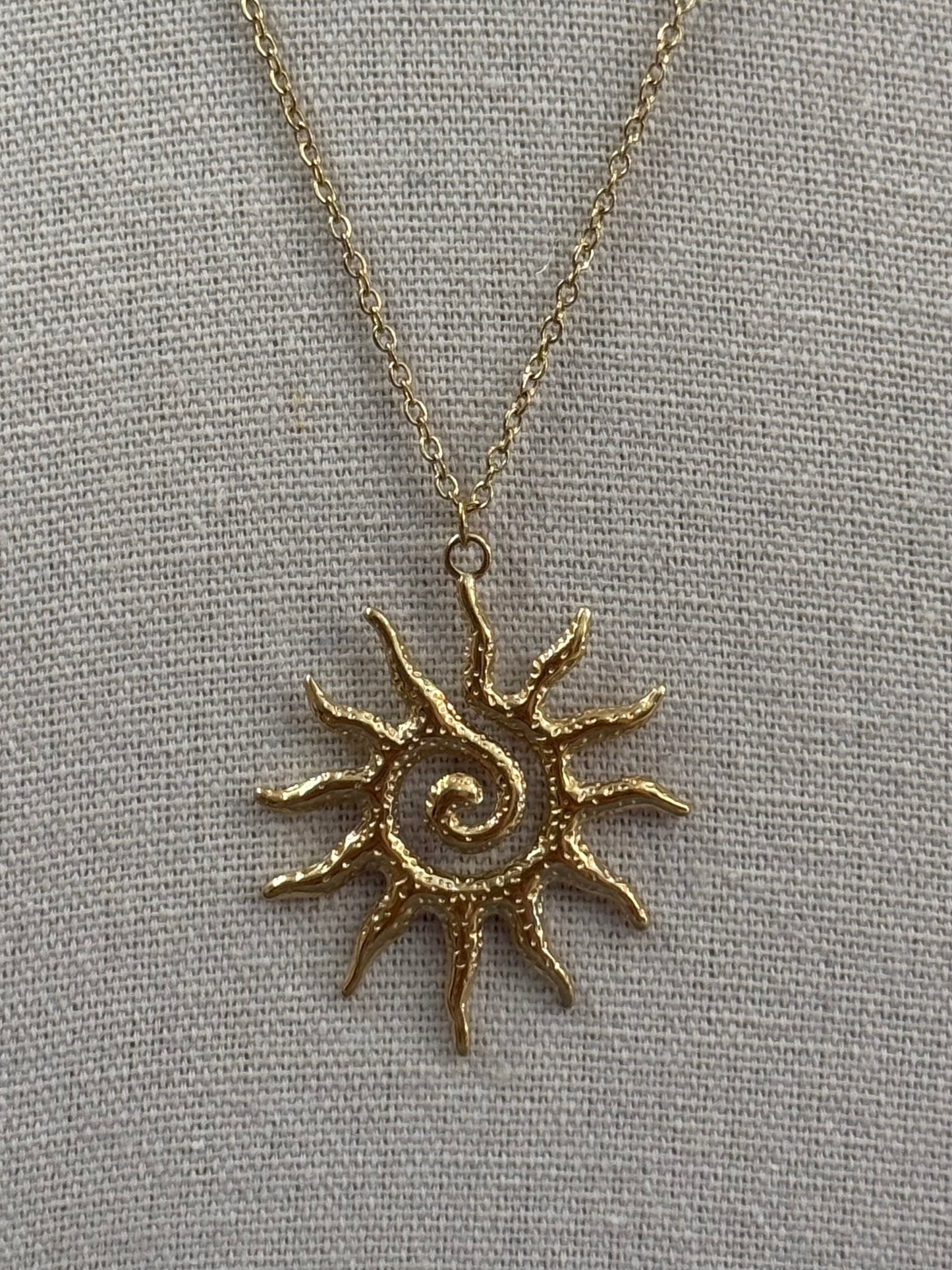 Collana Sole y2k
