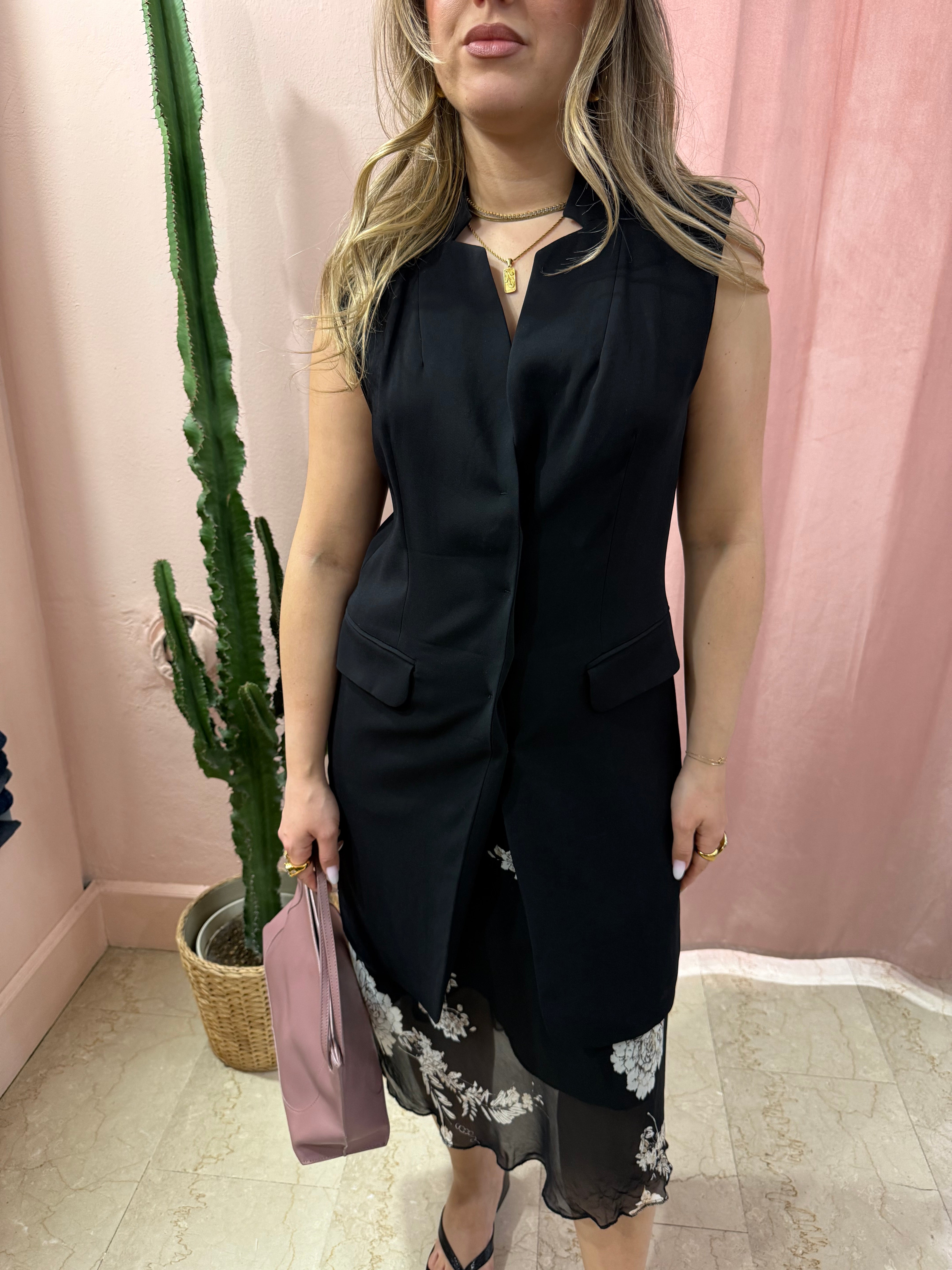 Gilet lungo Max&co. nero