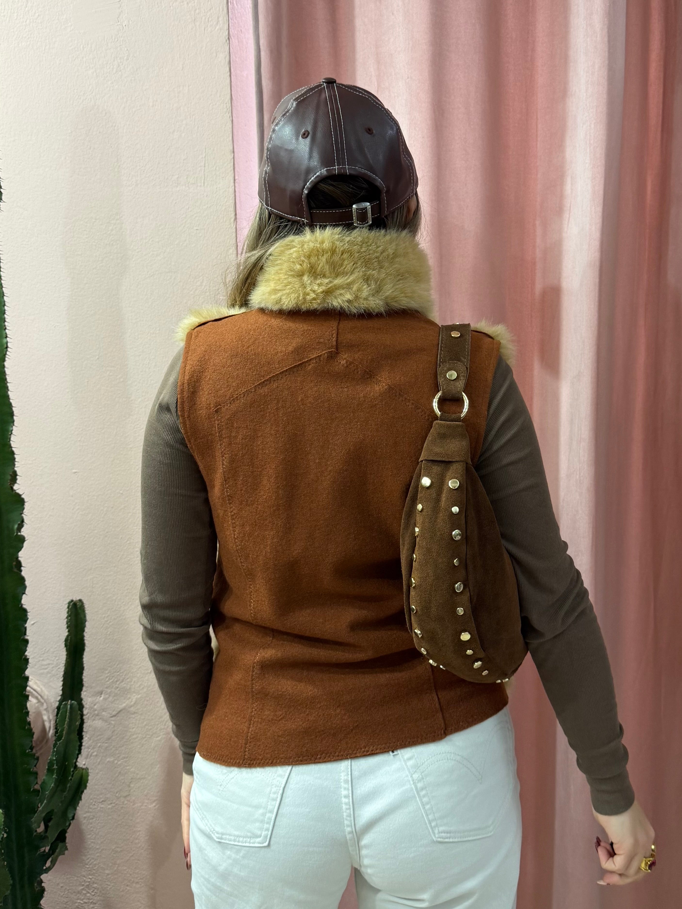 Smanicato in pelliccia sintetica