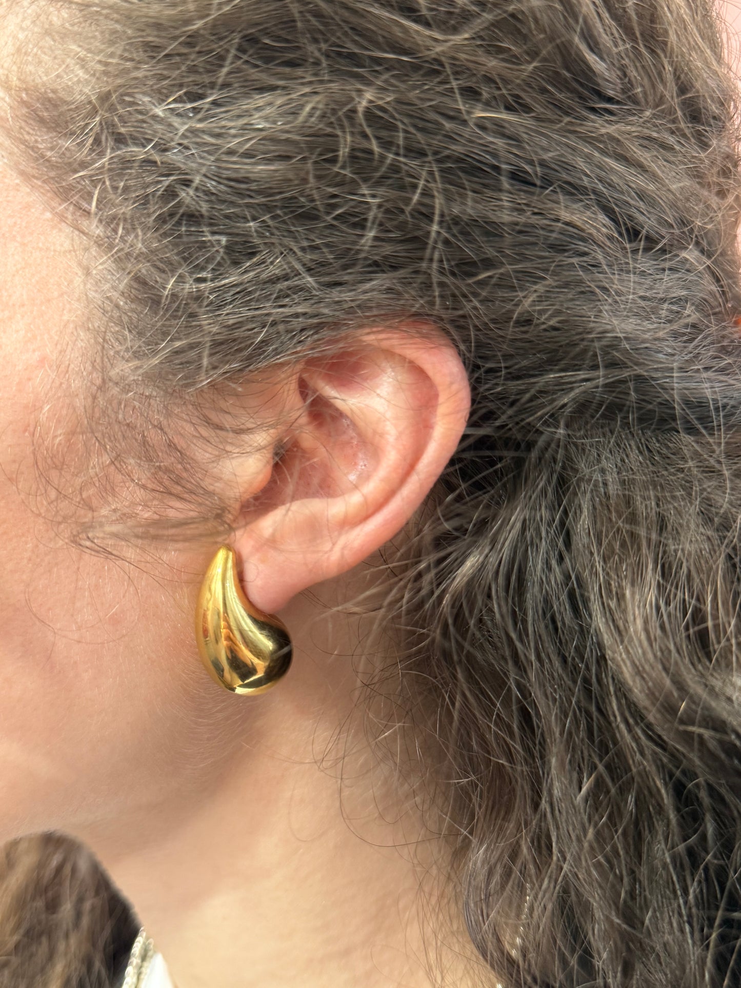 Orecchini a goccia gold/silver