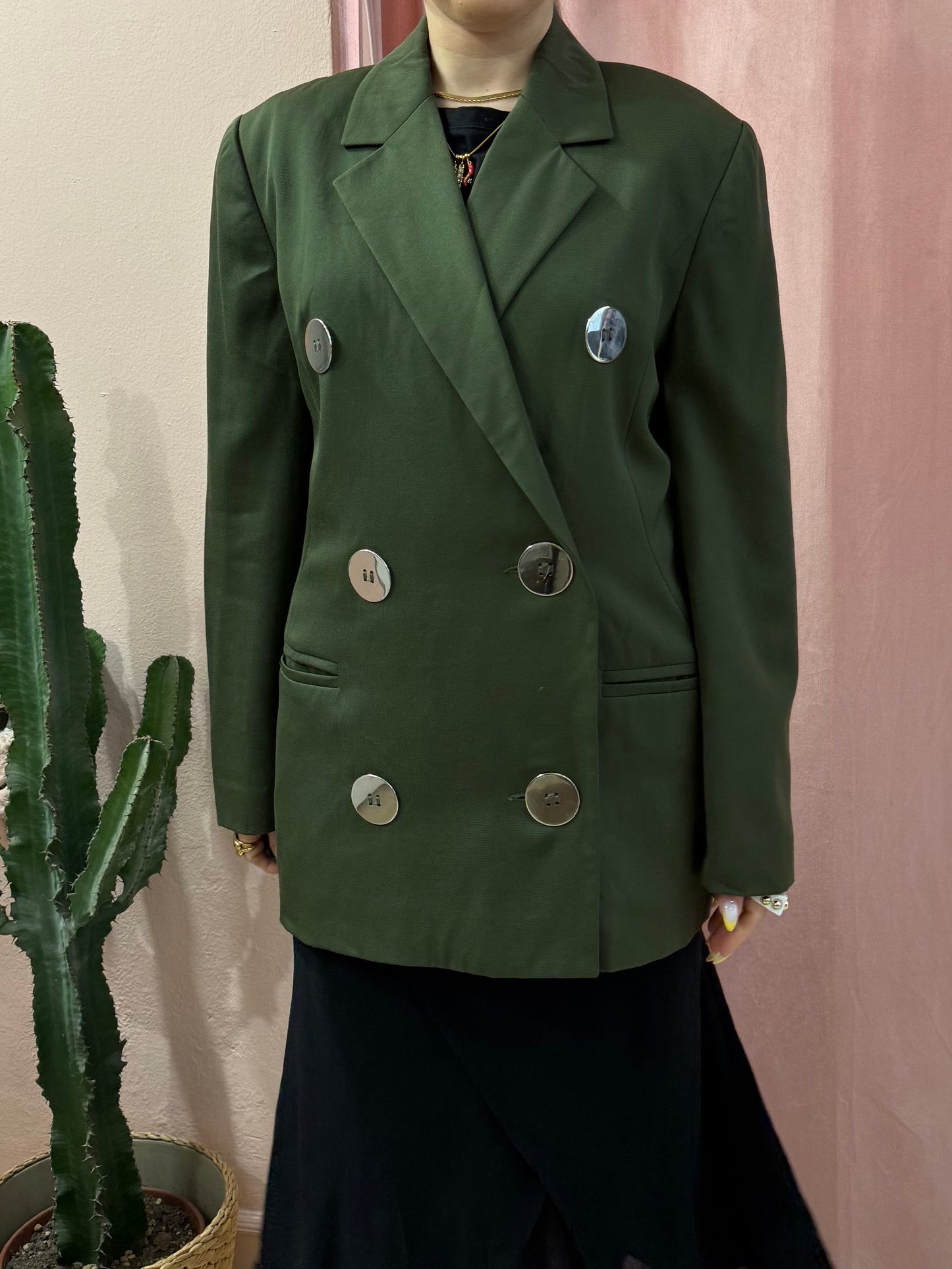 Blazer vintage bottoni maxi