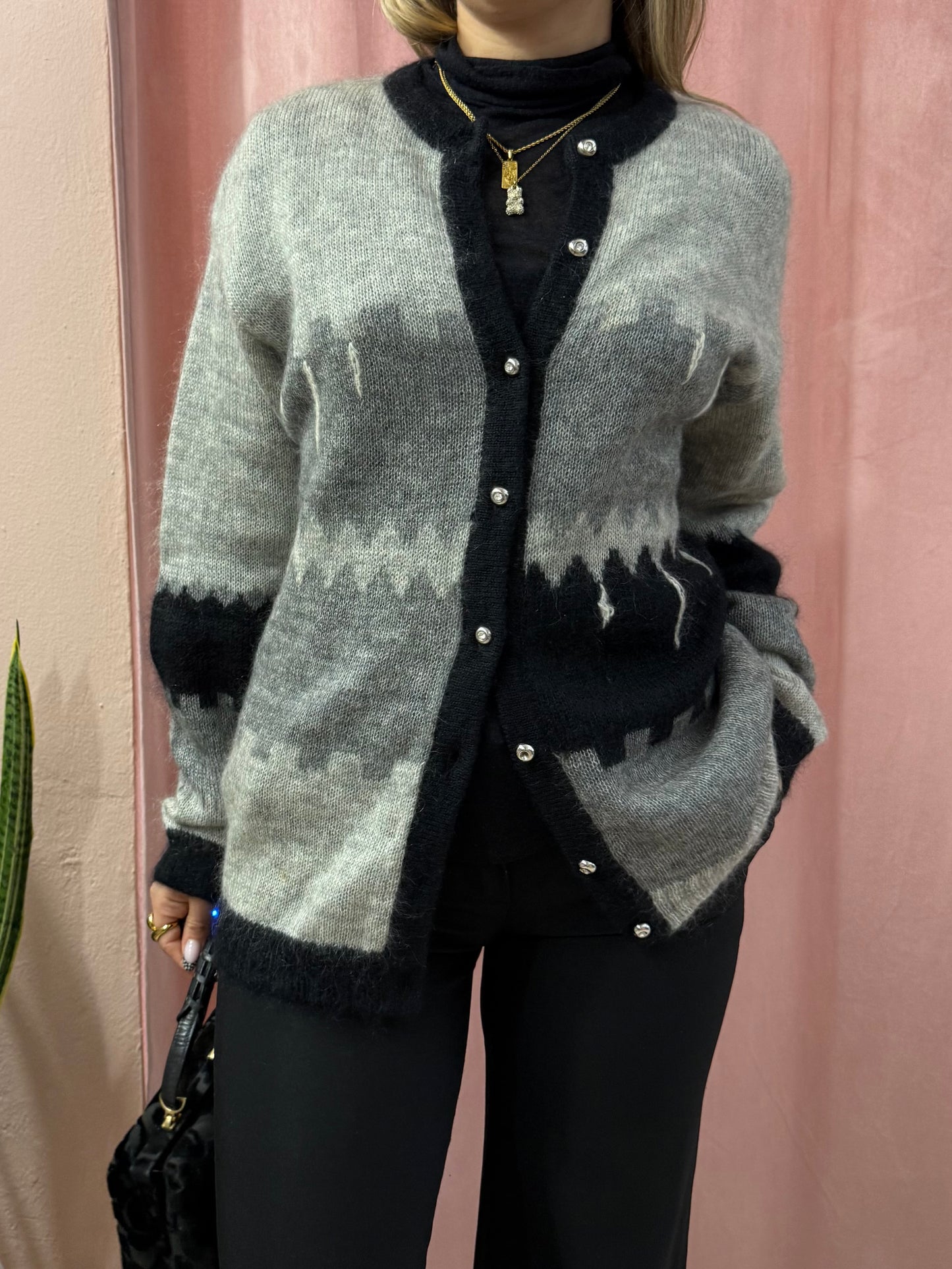 Maglione in kid mohair