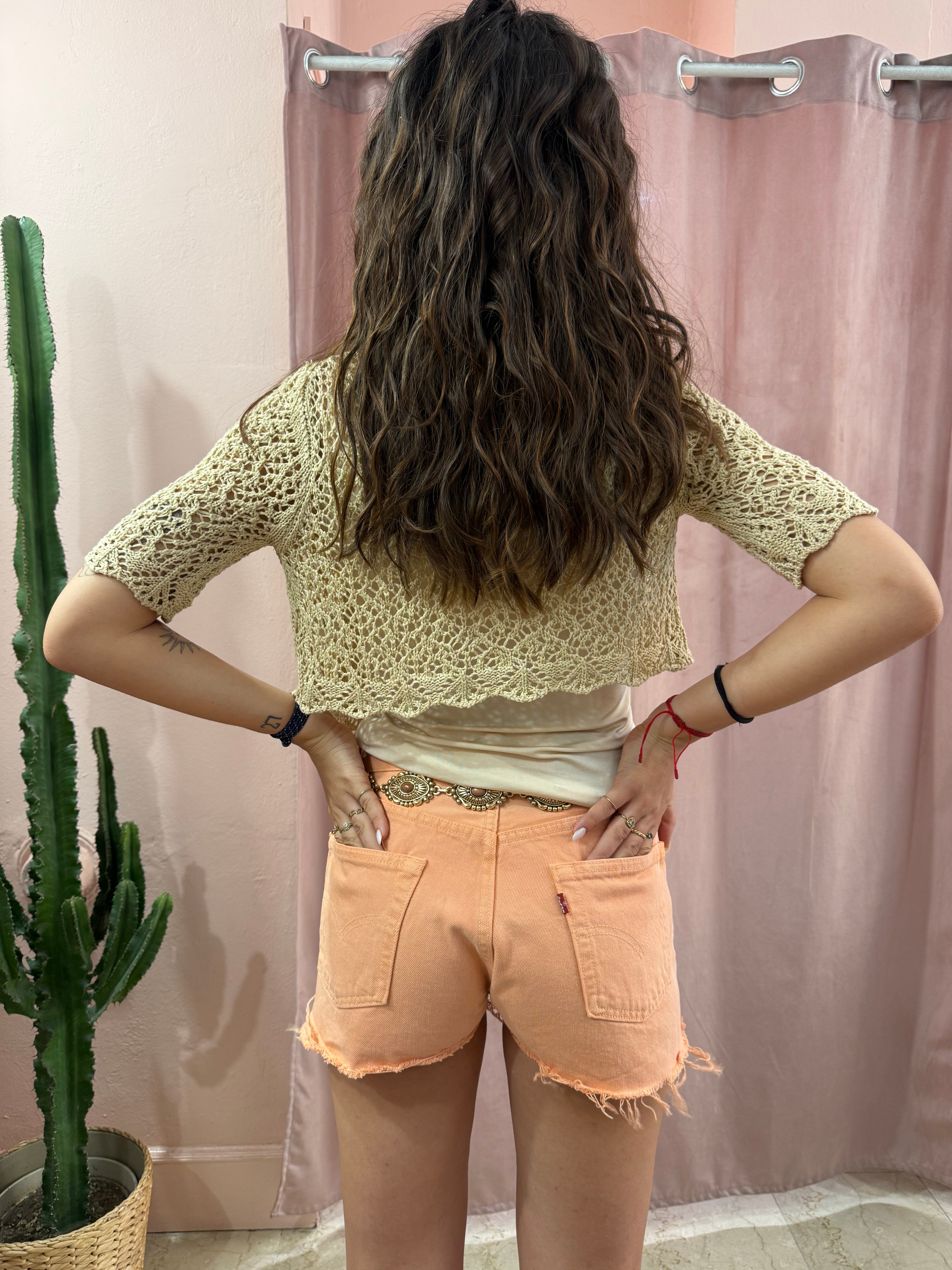 Shorts Levis vintage pesca