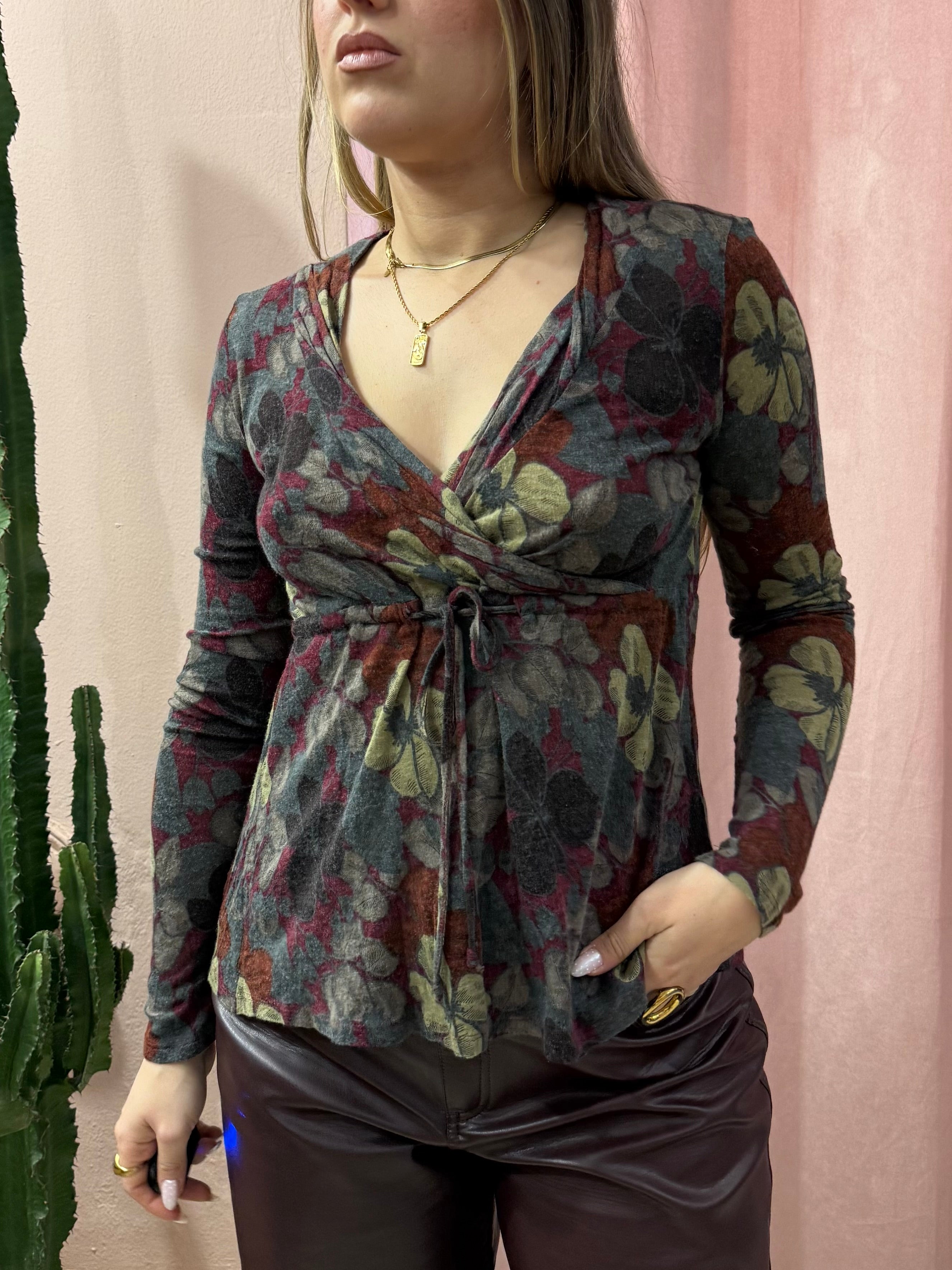 Top Max&co fantasia a fiori