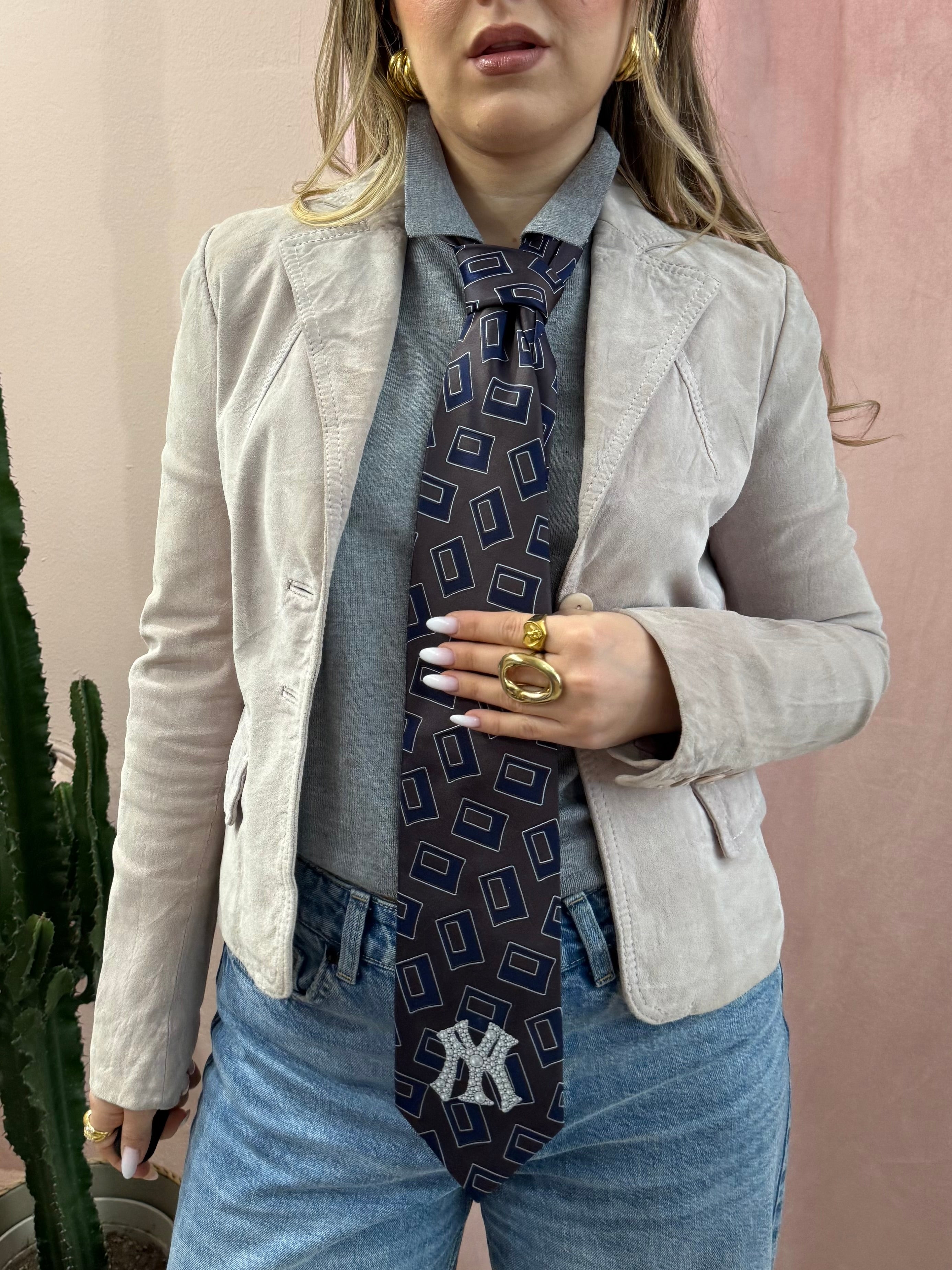 Cravatta New Yankees in fantasia