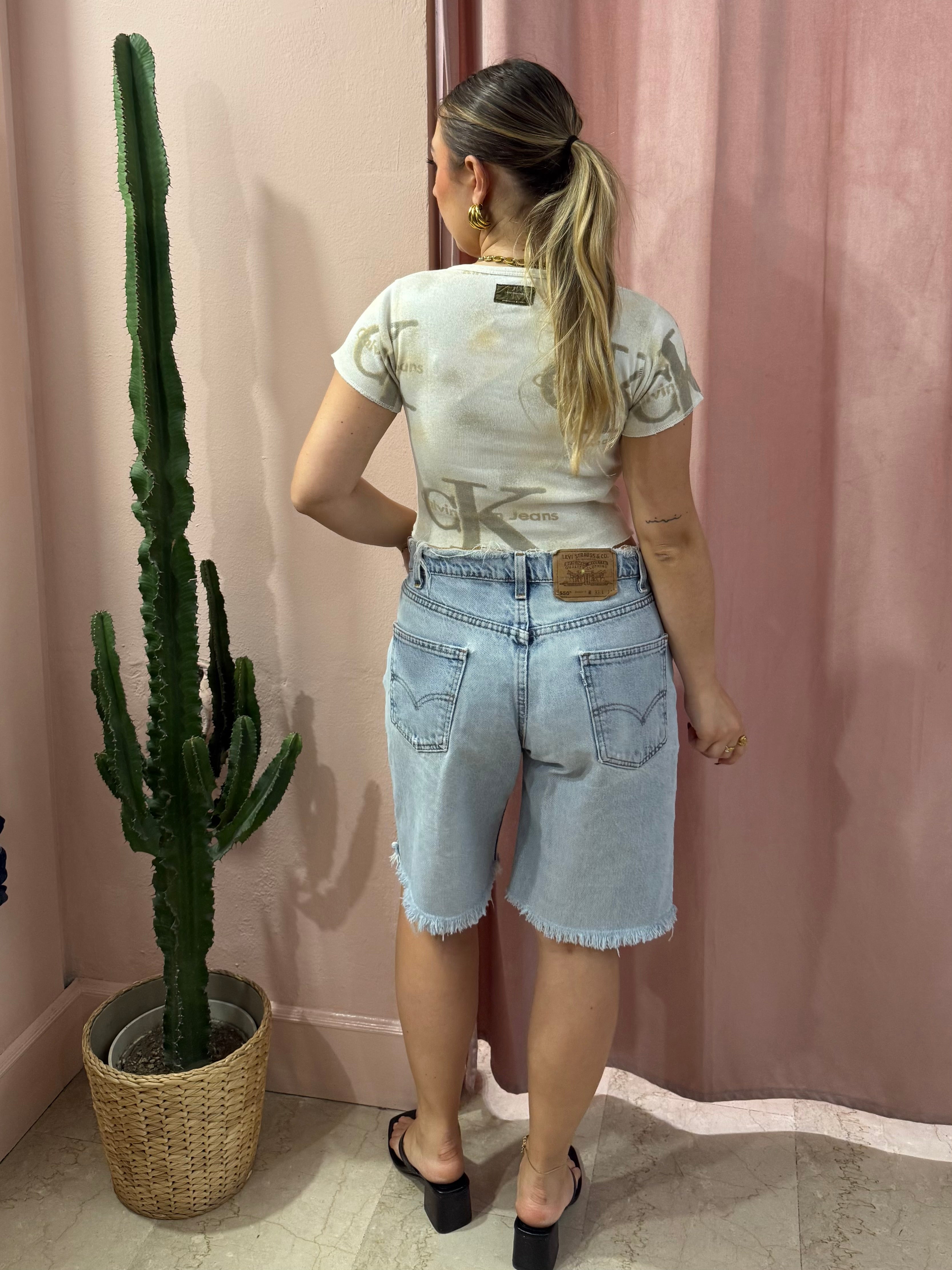 Bermuda Levis vintage chiaro