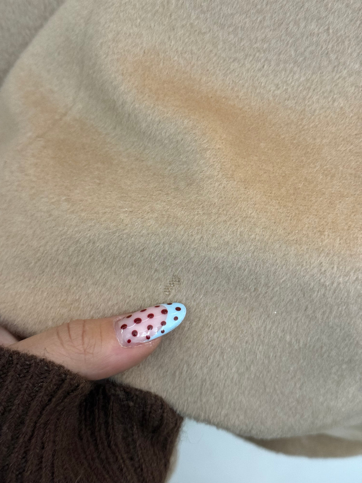 Cappotto Piacenza in pura lana beige