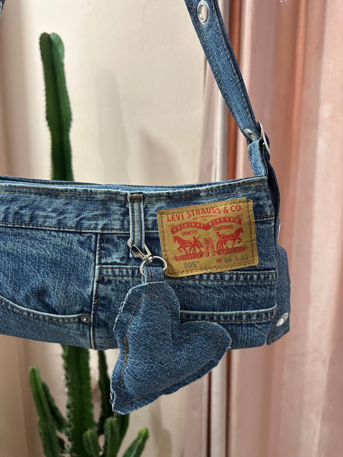 borse levis baguette upcycling denim