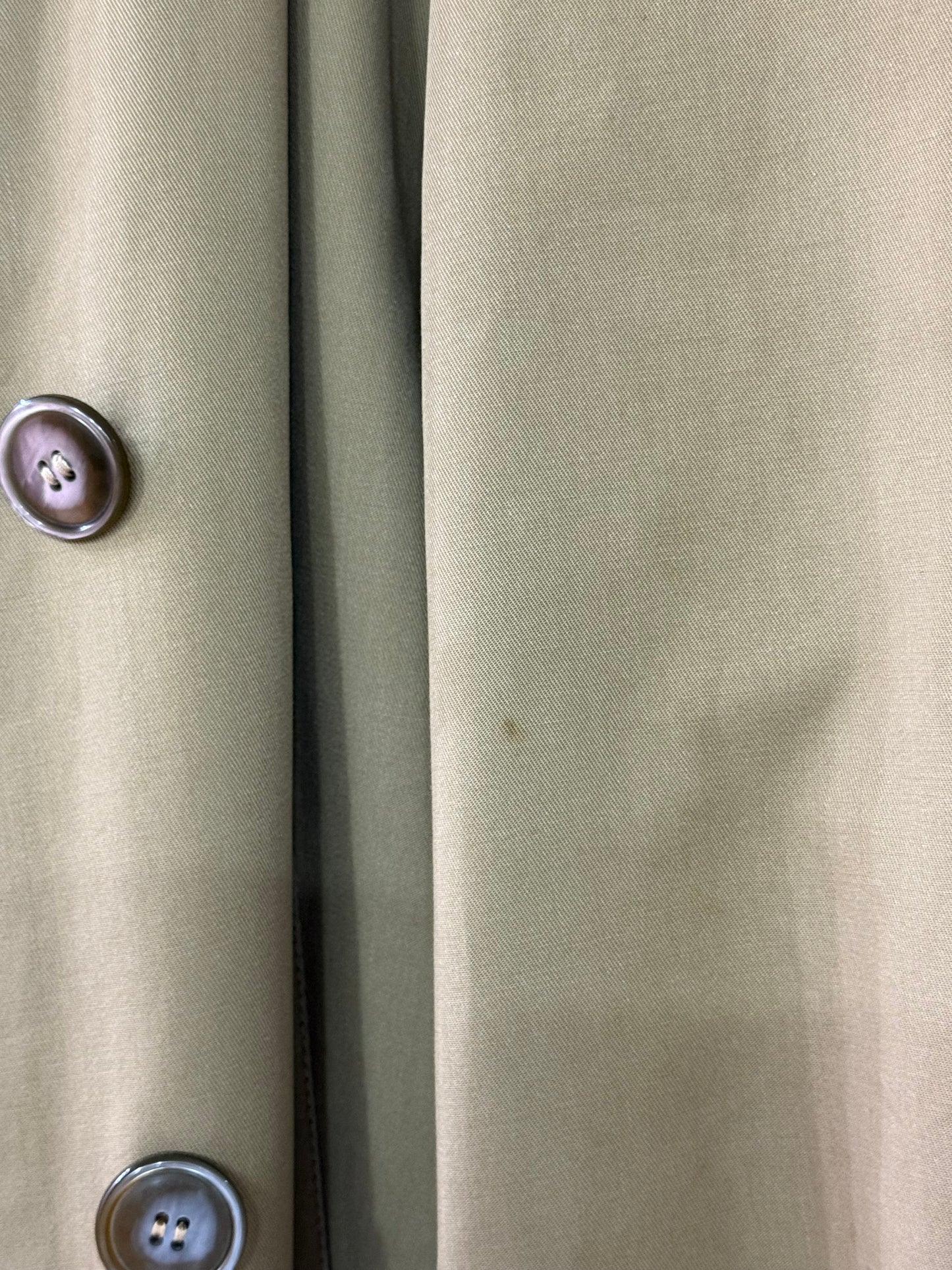 Trench vintage con cinturino