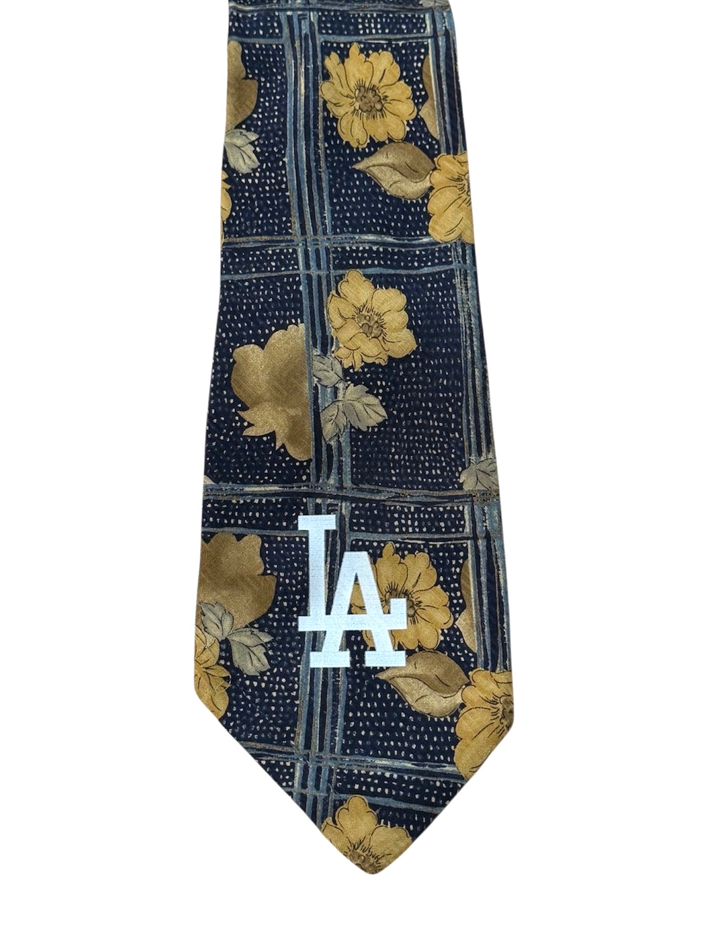 Cravatta Los Angeles Dodgers fantasia a fiori