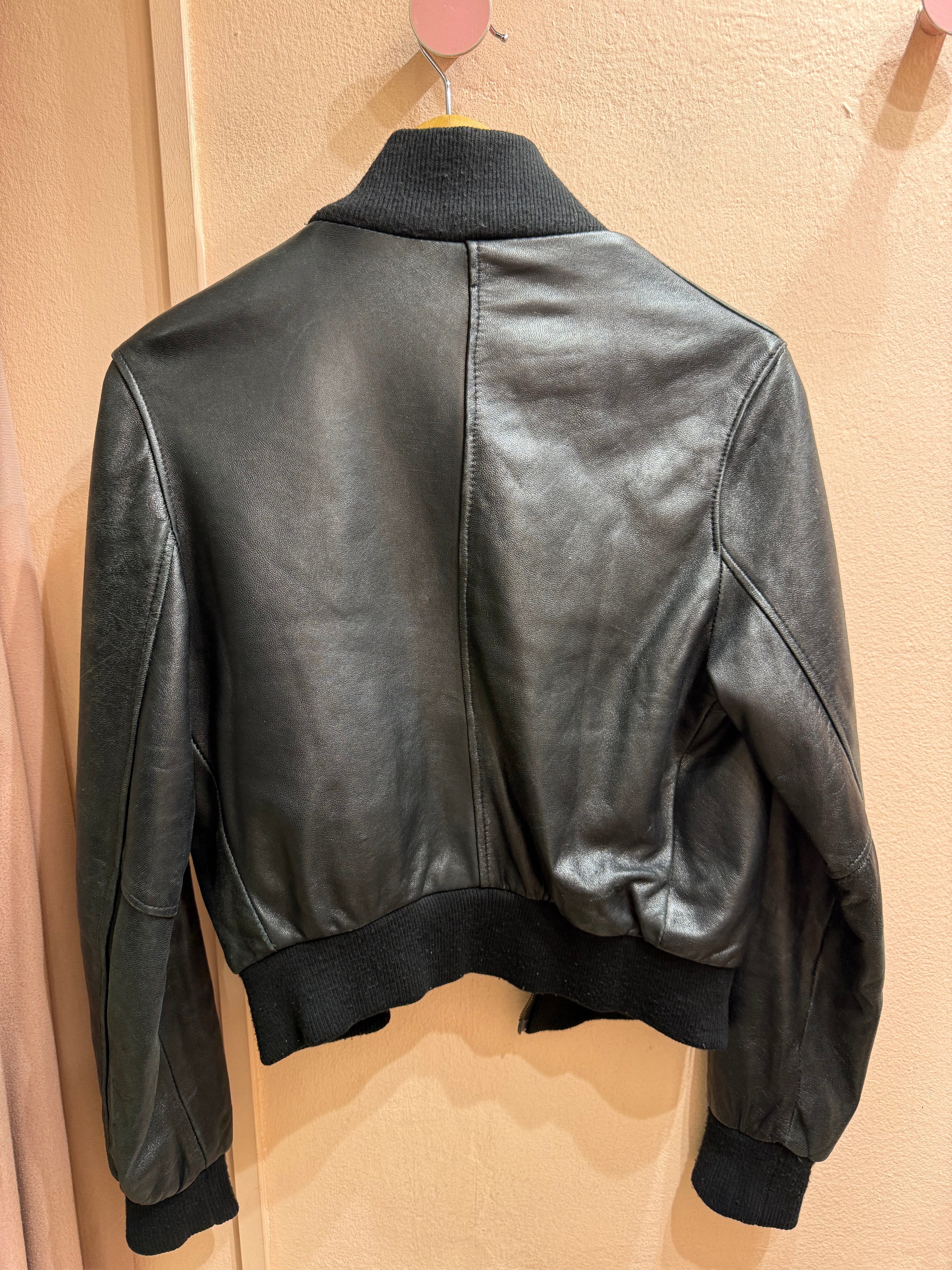 Giacca in vera pelle 00s