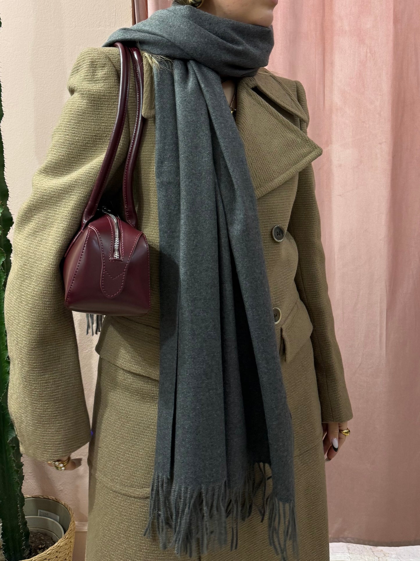 Sciarpa lana e cashmere - più colori