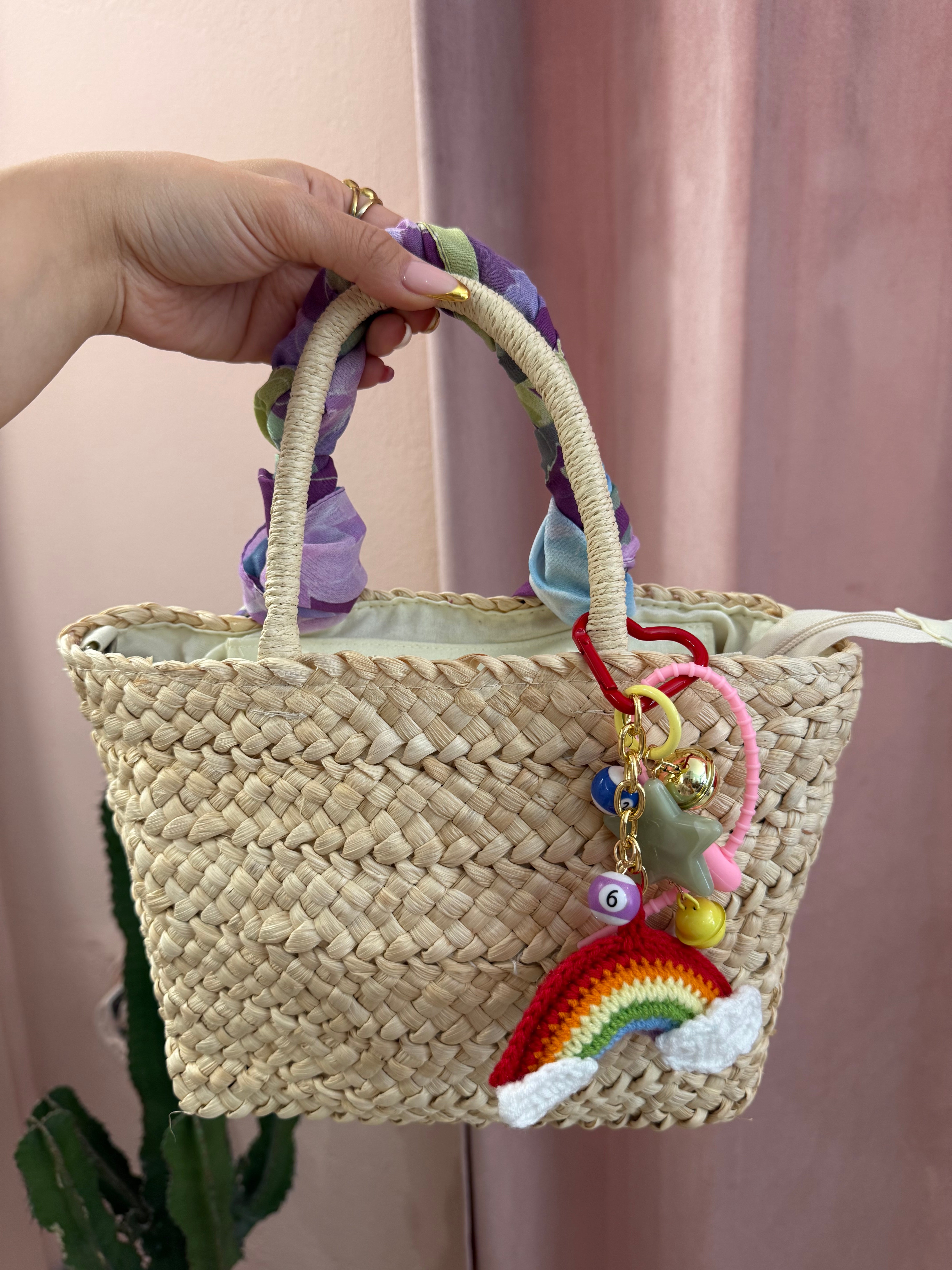 Charms da borsa crochet - più modelli