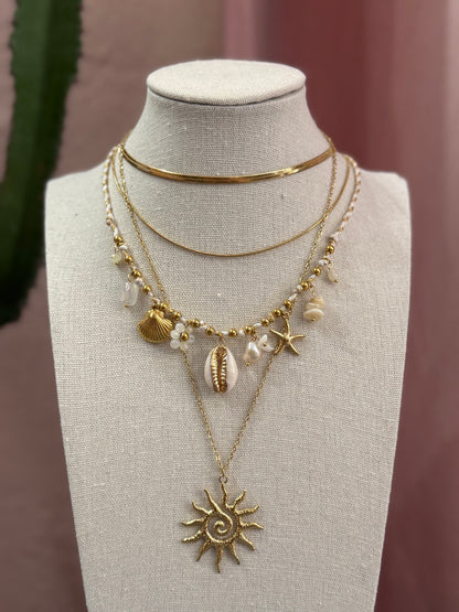Collana Sole y2k